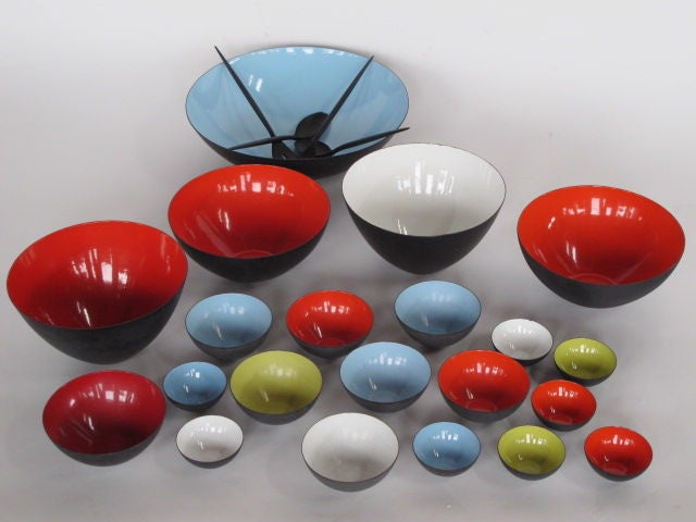Frisman Vintage Collection of Krenit Bowls, Denmark