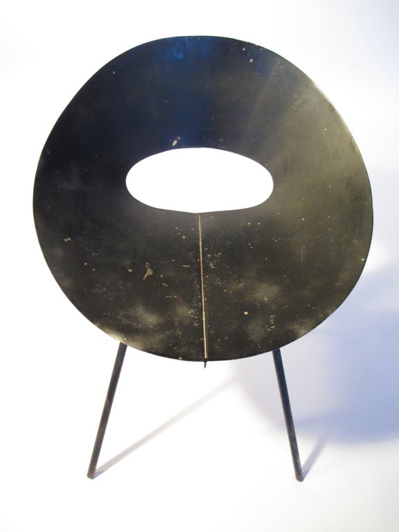 Frisman Vintage Donald Knorr Modernist Chair for Knoll