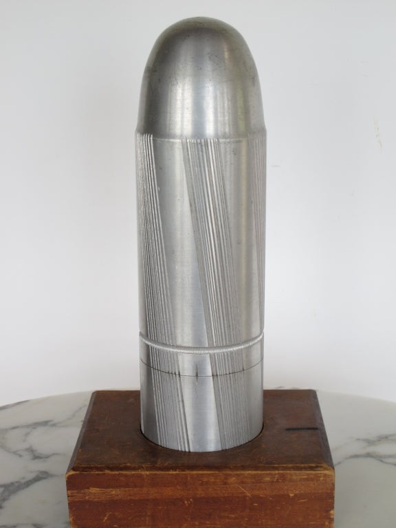 Frisman Vintage A Vintage Bullet Shaped Architectural Mold