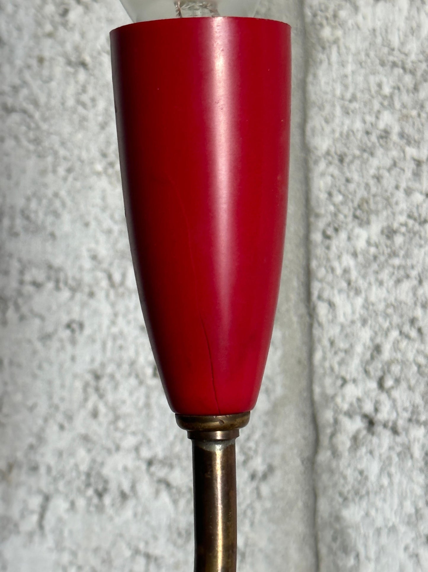 Frisman Vintage 1950s Italian Designer Table Lamp Attr. To Stilux