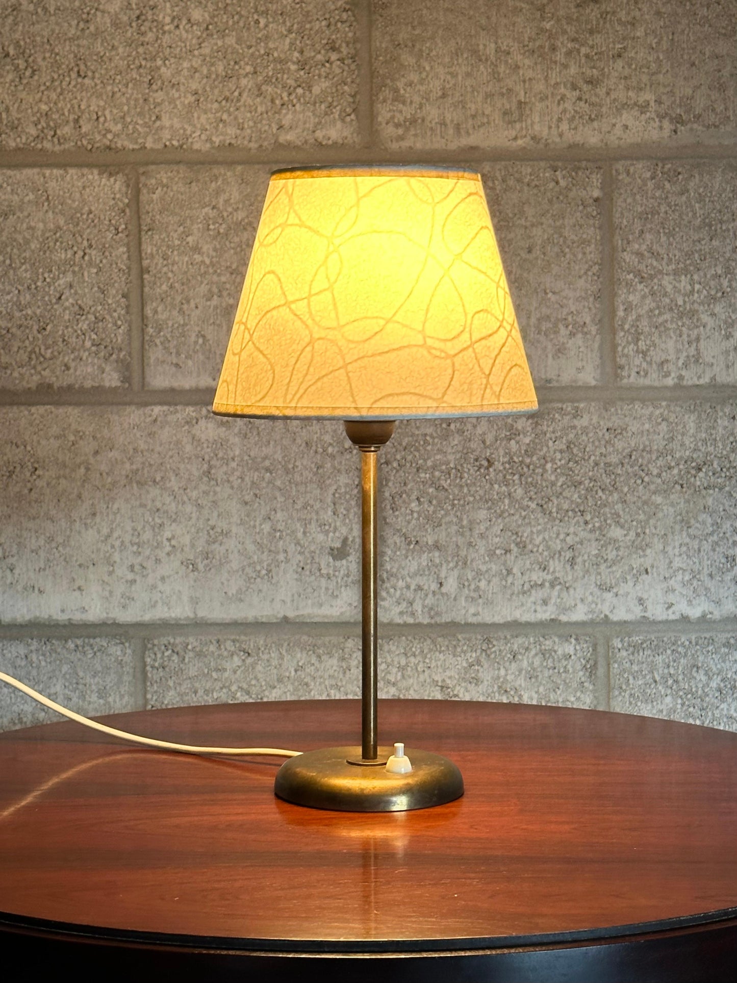 Frisman Vintage Harald Notini for Böhlmarks Attributed Table Lamp, Sweden