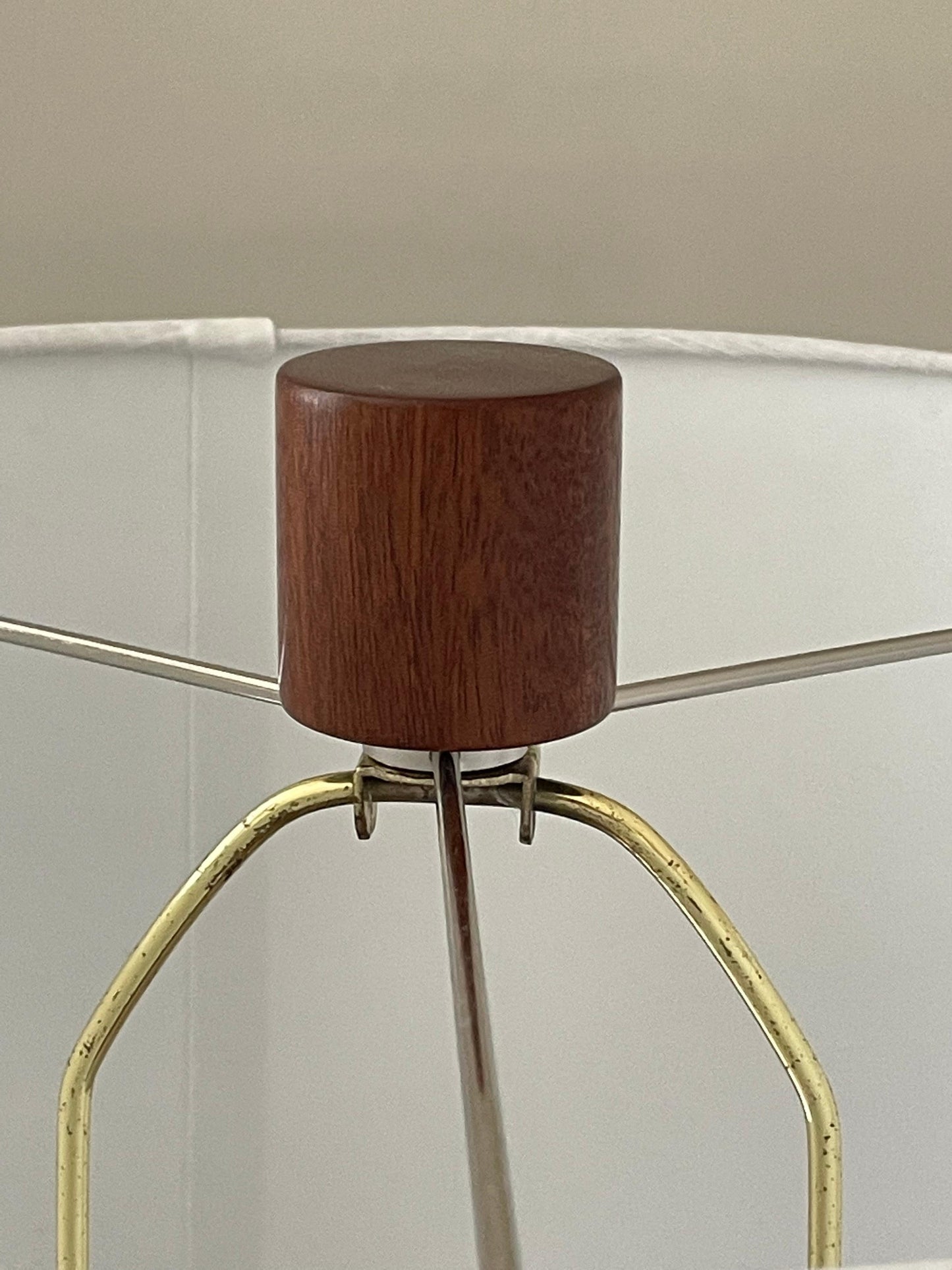 Frisman Vintage Rare Geometric Martz Table Lamp by Jane and Gordon Martz