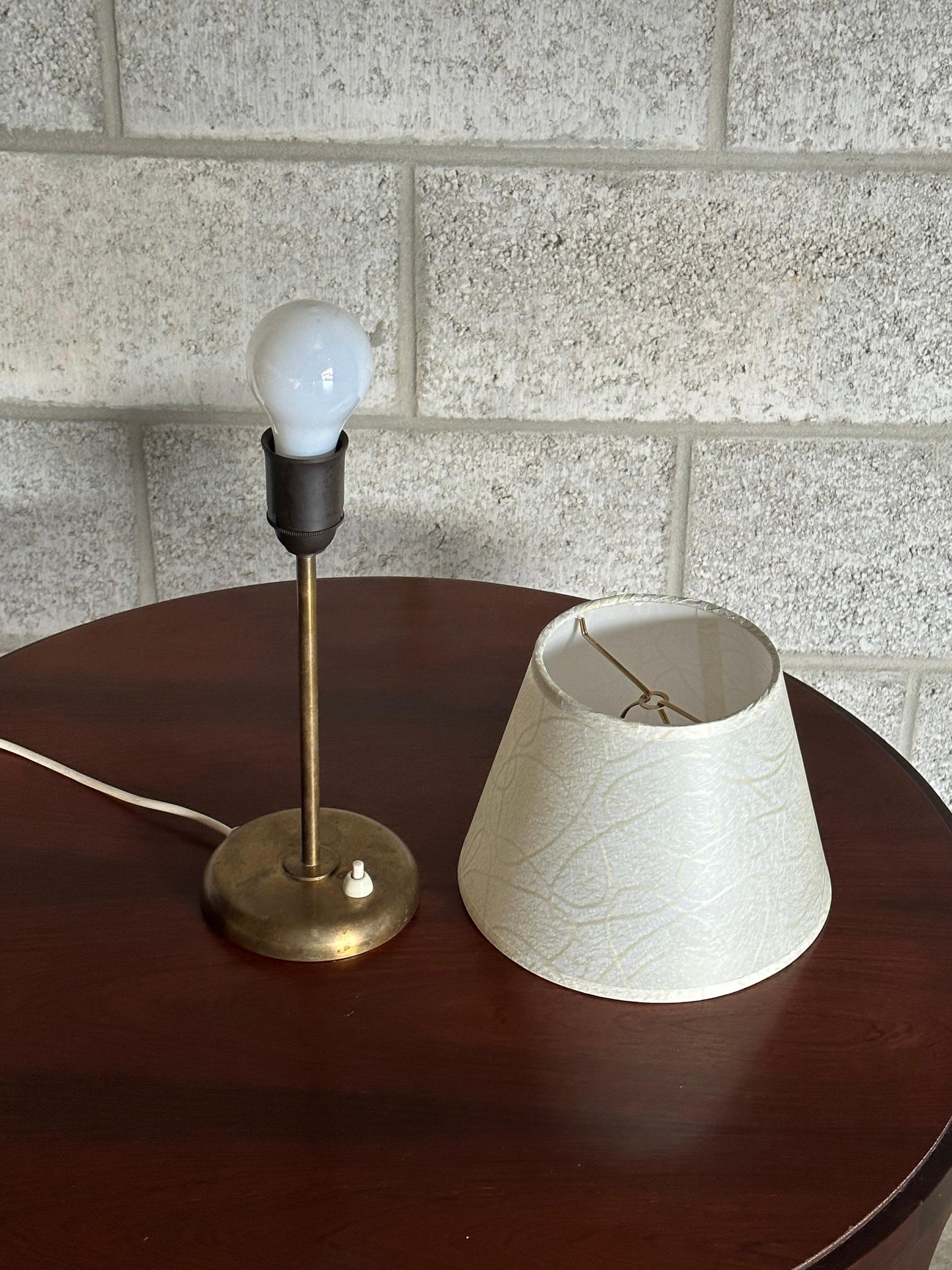 Frisman Vintage Harald Notini for Böhlmarks Attributed Table Lamp, Sweden