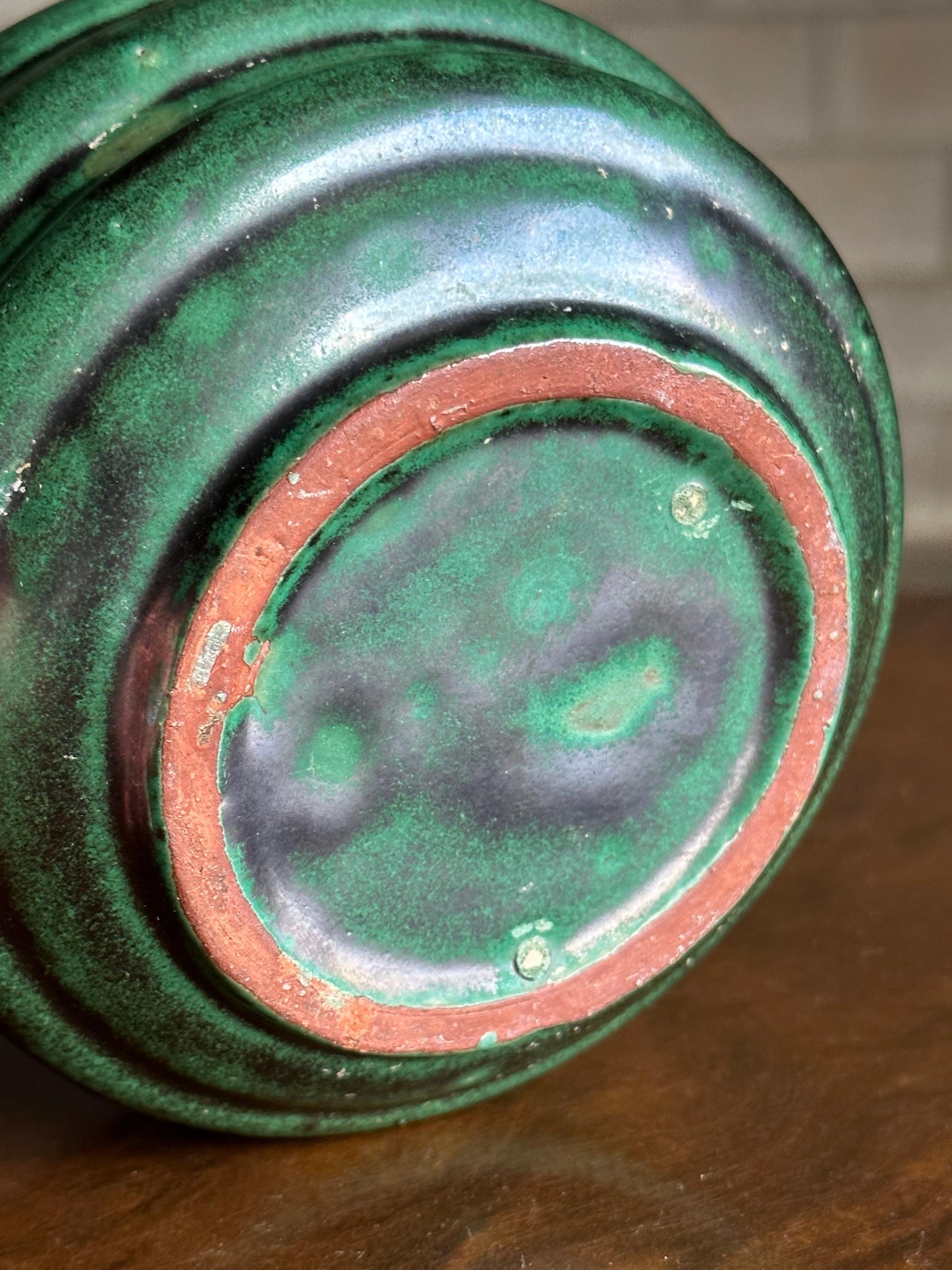 Frisman Vintage Large Swedish Stoneware Vase by Upsala Ekeby
