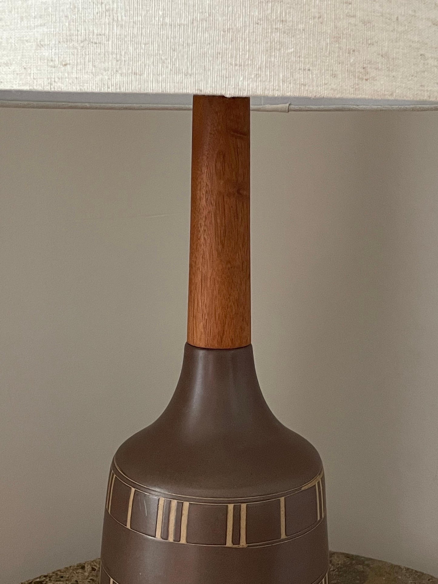 Frisman Vintage Jane and Gordon Martz Large Table Lamp for Marshall Studios