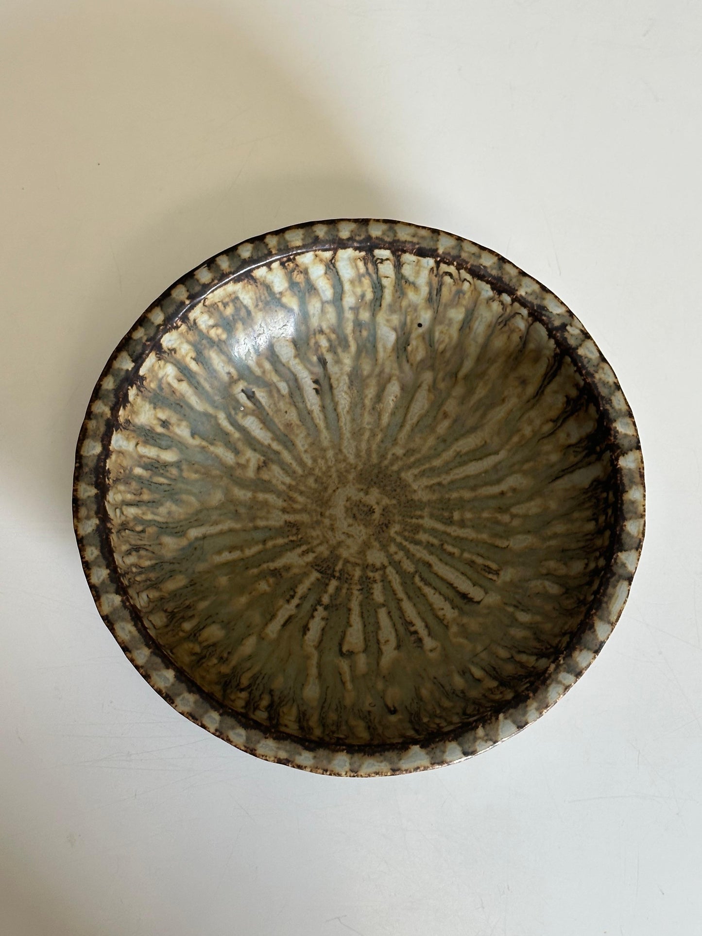 Frisman Vintage Gunnar Nylund for Rörstrand Stoneware Bowl