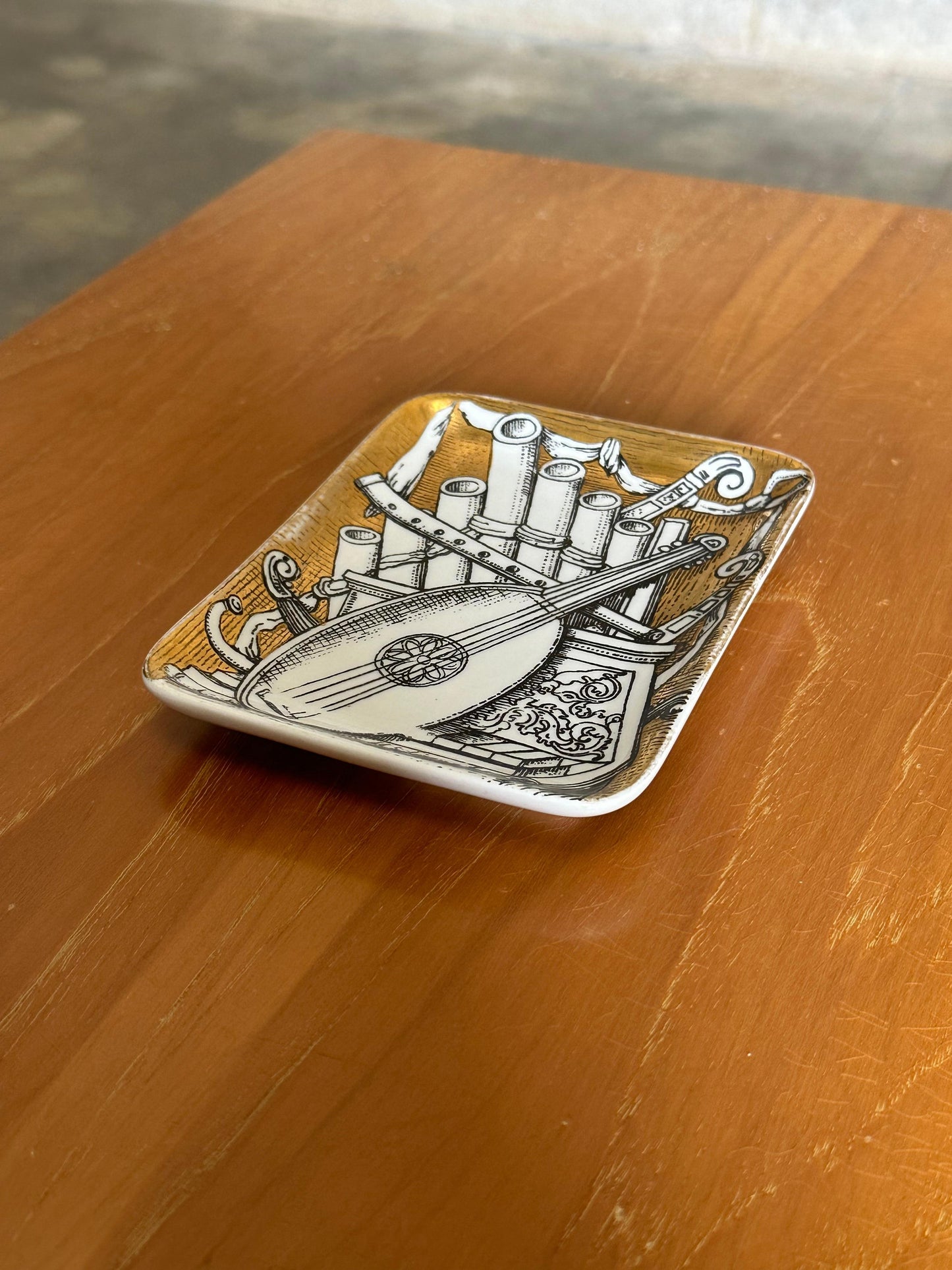 Frisman Vintage Vintage Piero Fornasetti Vide Poche or Trinket Dish