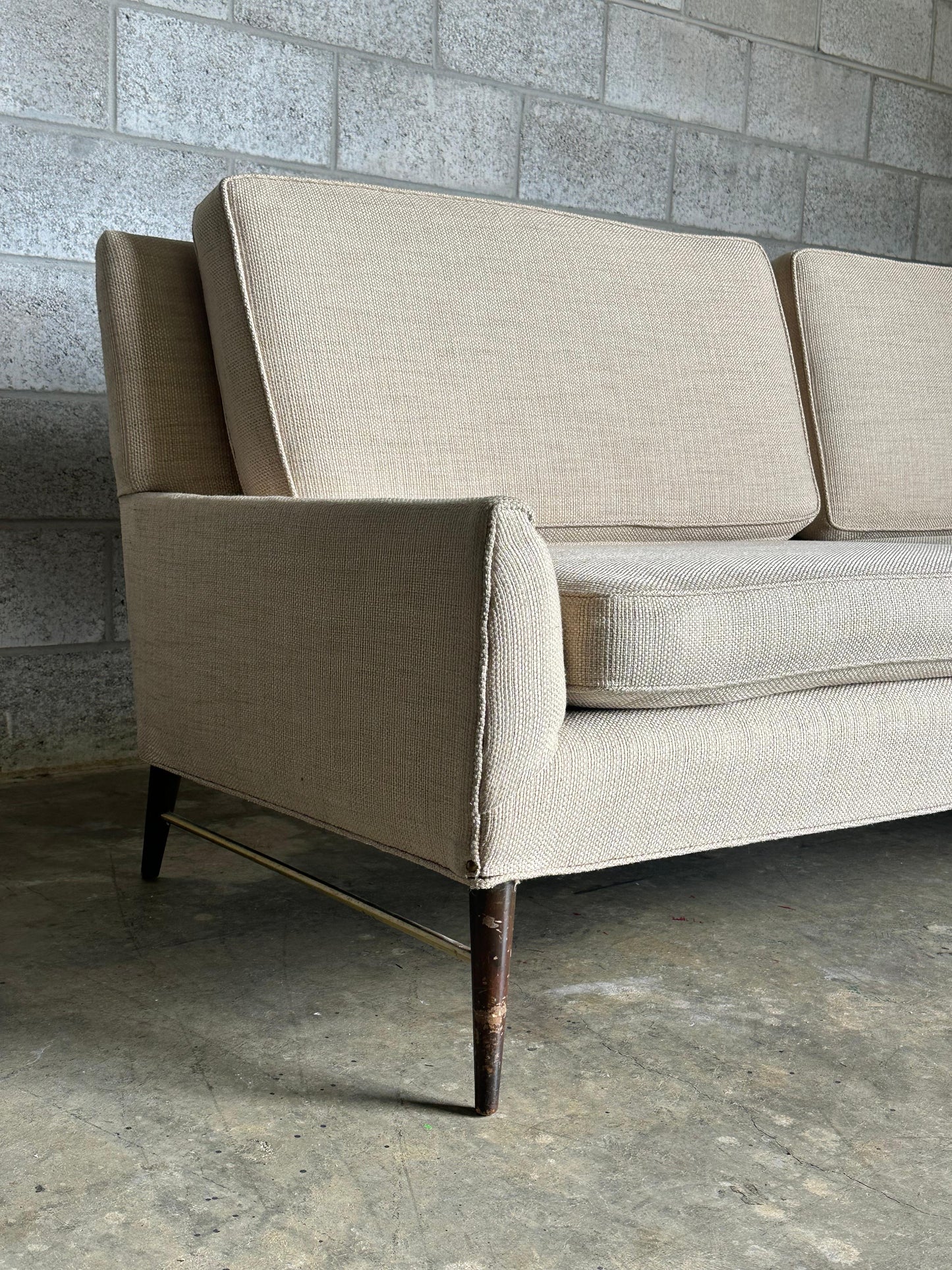 Frisman Vintage Paul McCobb Two Piece Sectional Sofa for Directional