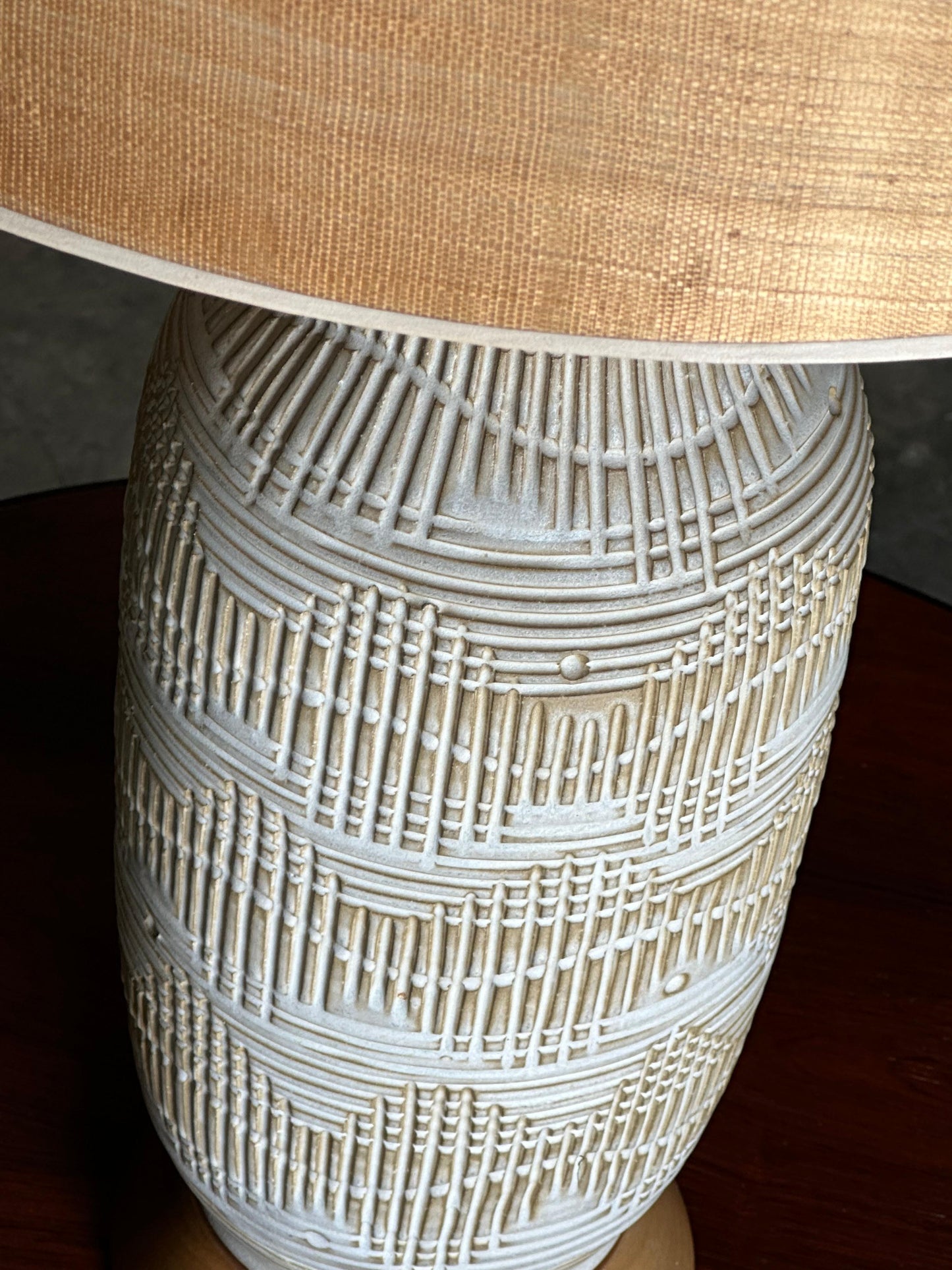 Frisman Vintage Large Table Lamp Designed by Lee Rosen for Design Technics