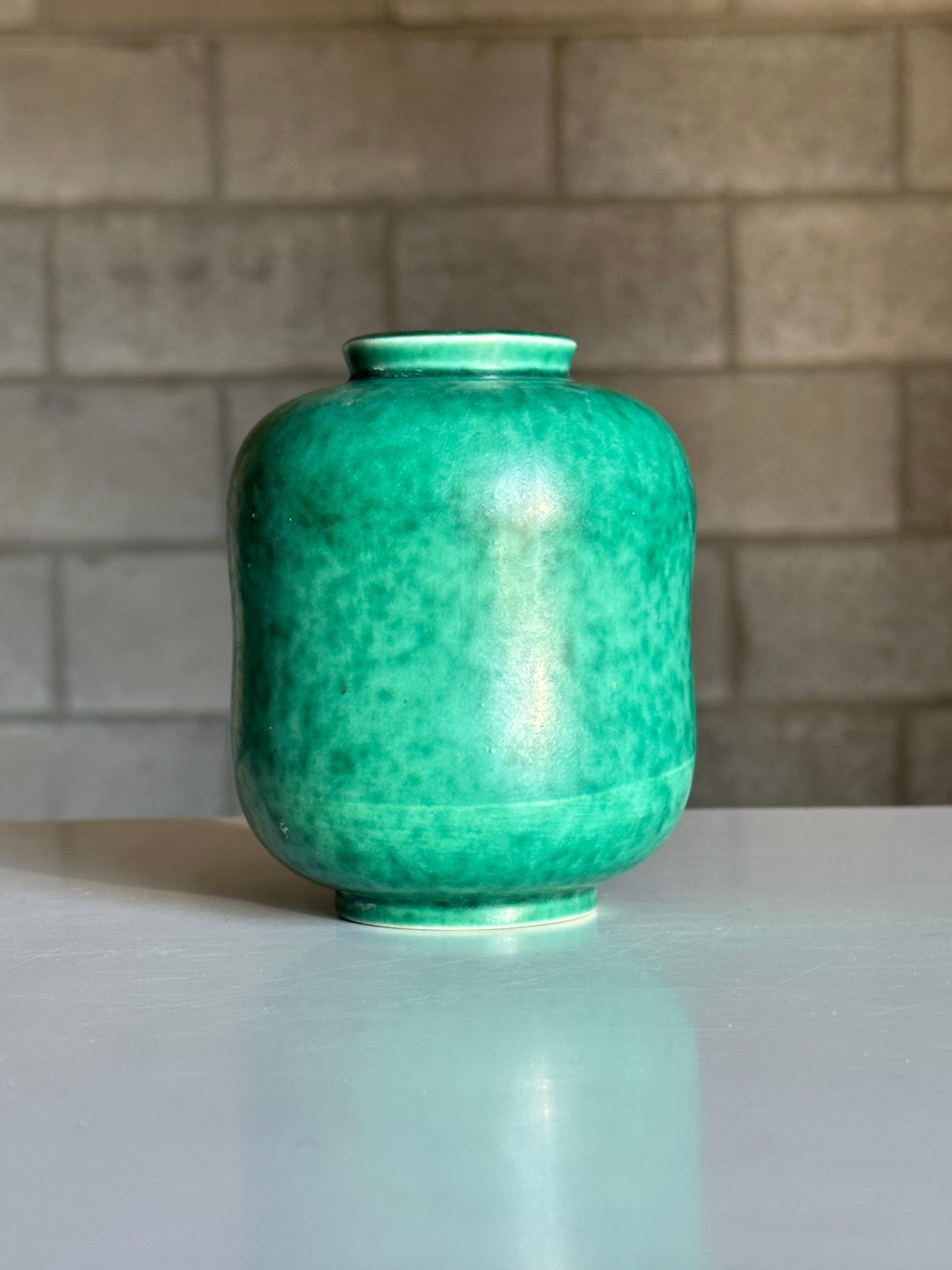 Frisman Vintage Wilhelm Kåge for Gustavsberg Argenta Gourd Shaped Vase