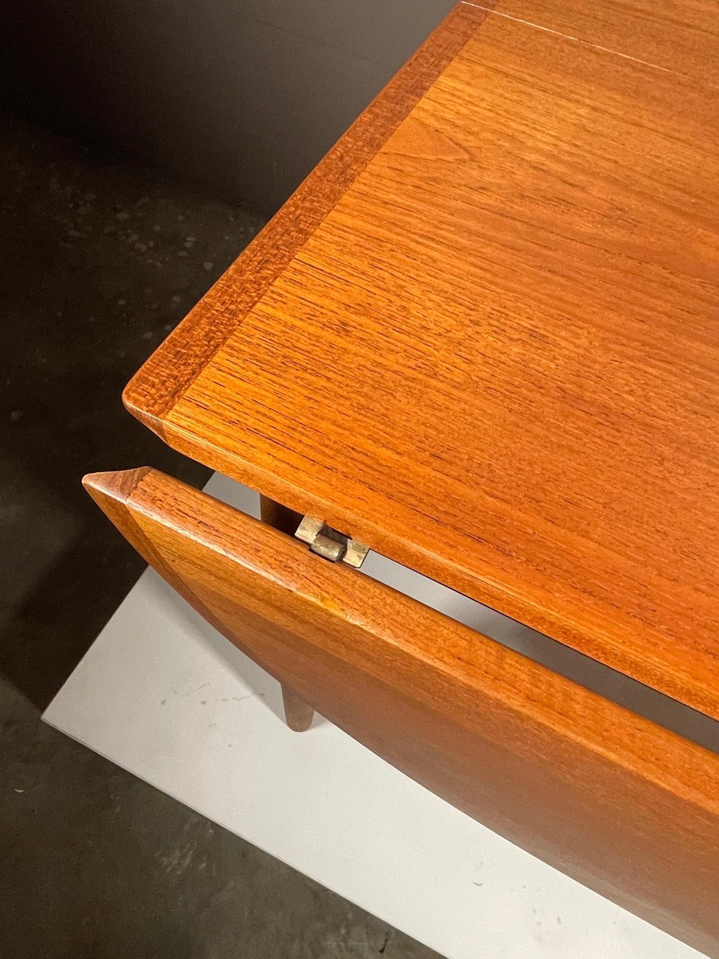 Frisman Vintage Arne Vodder for Sibast Mid Century 227 Extendable Dining Table Teak