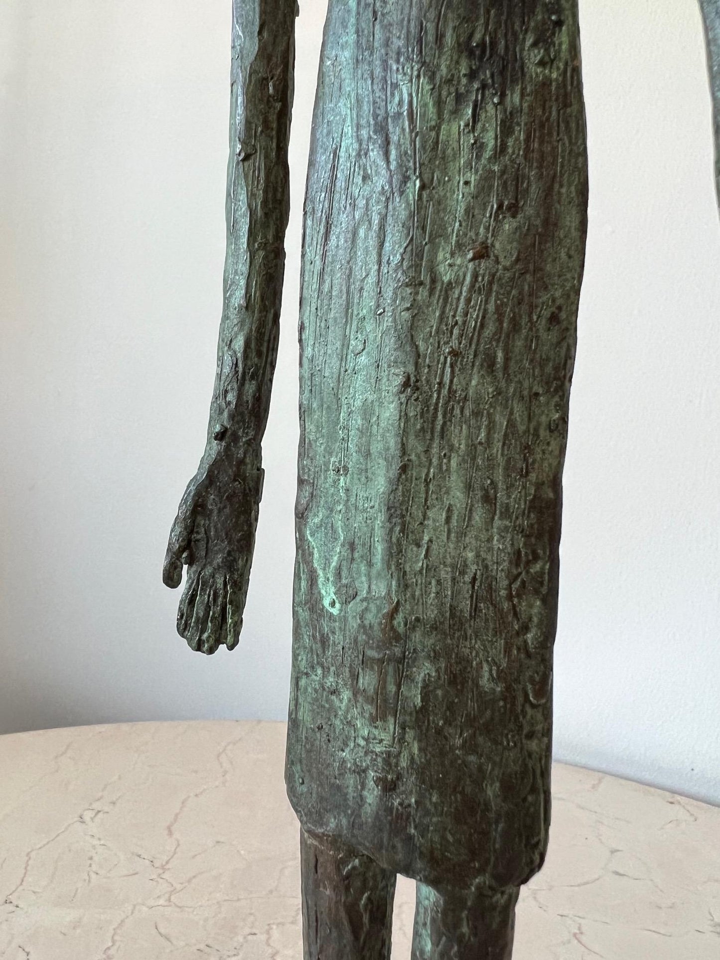 Frisman Vintage Bronze Female Figure by Anne Van Kleeck, circa 1960s