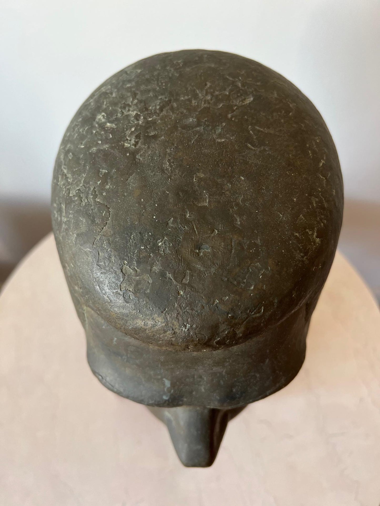 Frisman Vintage Stylized Life Size Bronze by Anne Van Kleeck, circa 1960s