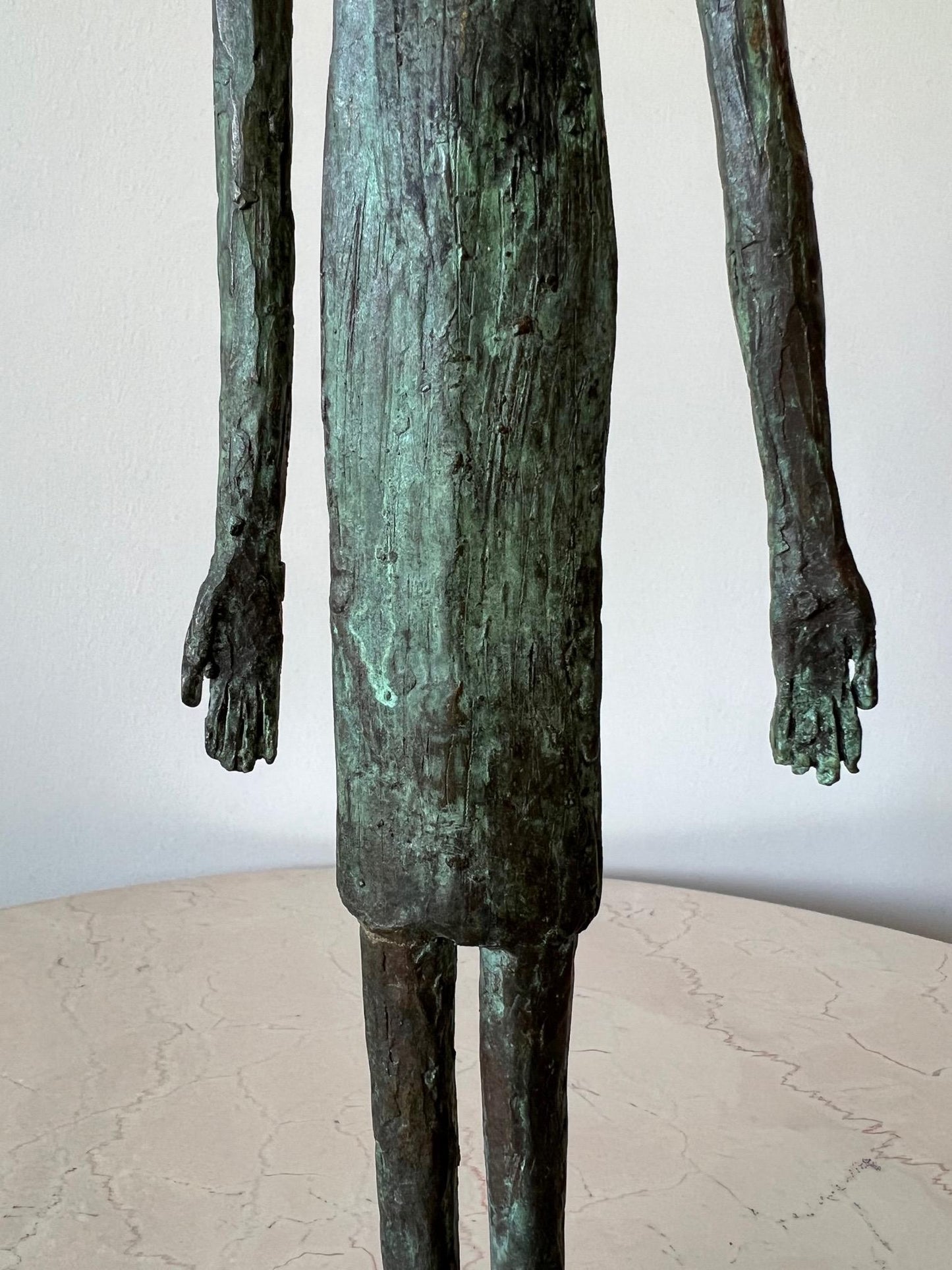 Frisman Vintage Bronze Female Figure by Anne Van Kleeck, circa 1960s