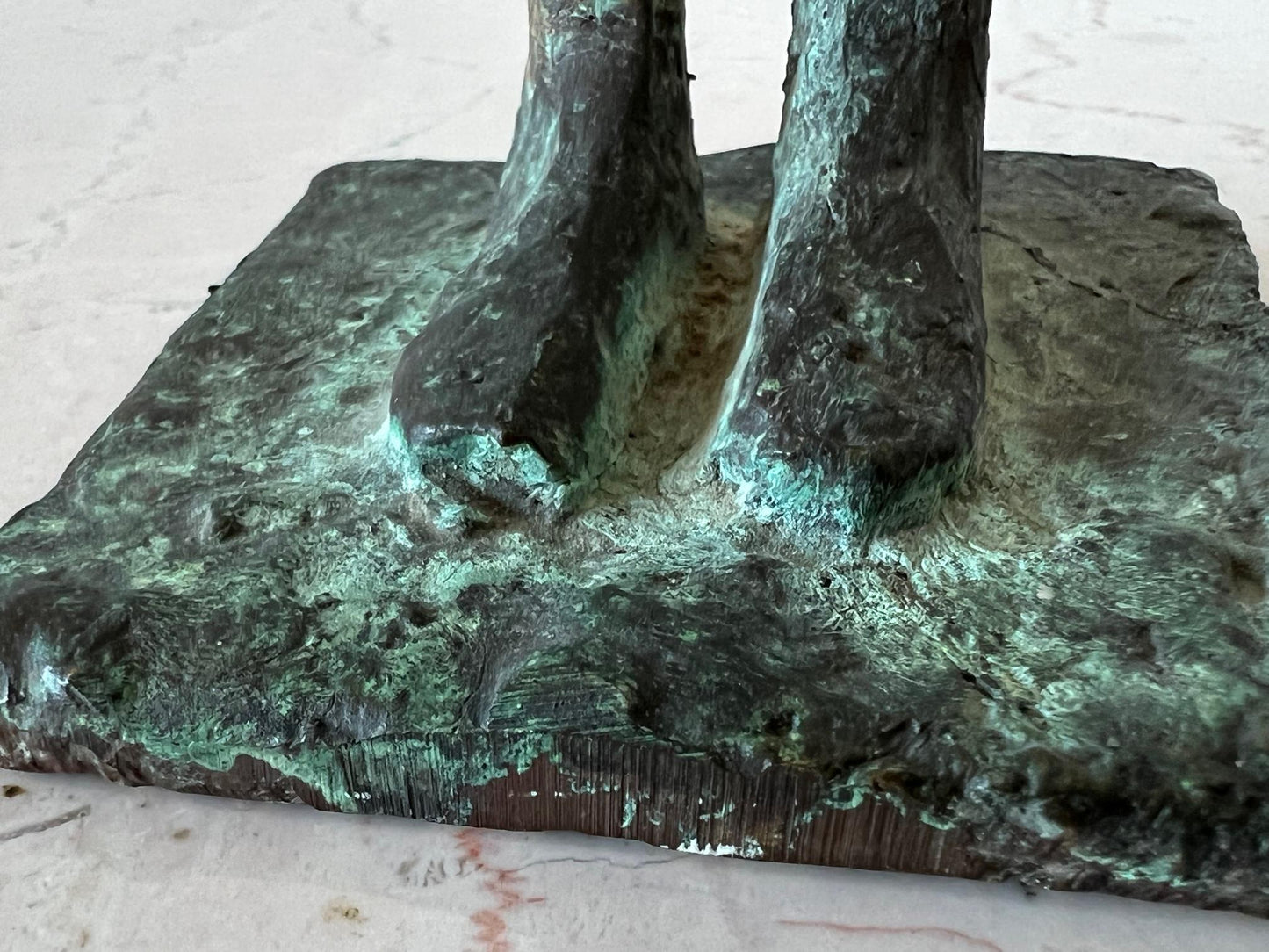 Frisman Vintage Bronze Female Figure by Anne Van Kleeck, circa 1960s