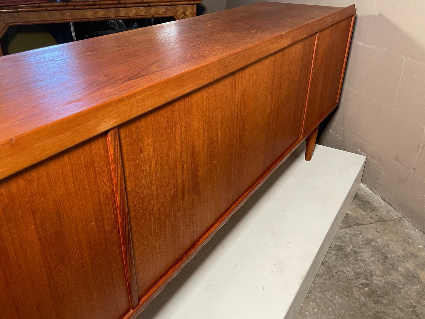 Frisman Vintage Rare Arne Vodder Danish Teak Credenza