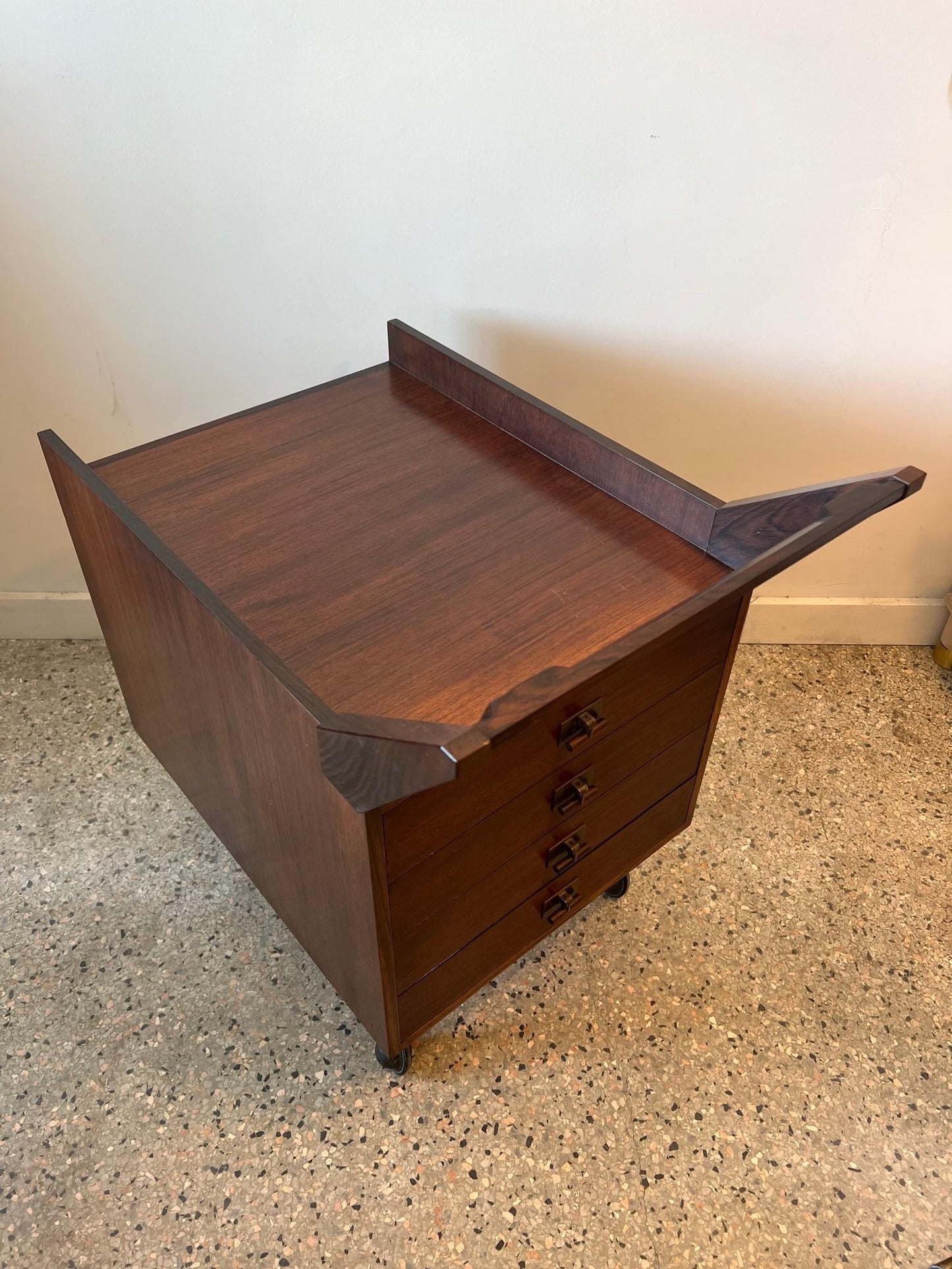 Frisman Vintage Italian Cabinet or Small Chest of Drawers by Franco Albini ca' 1950s