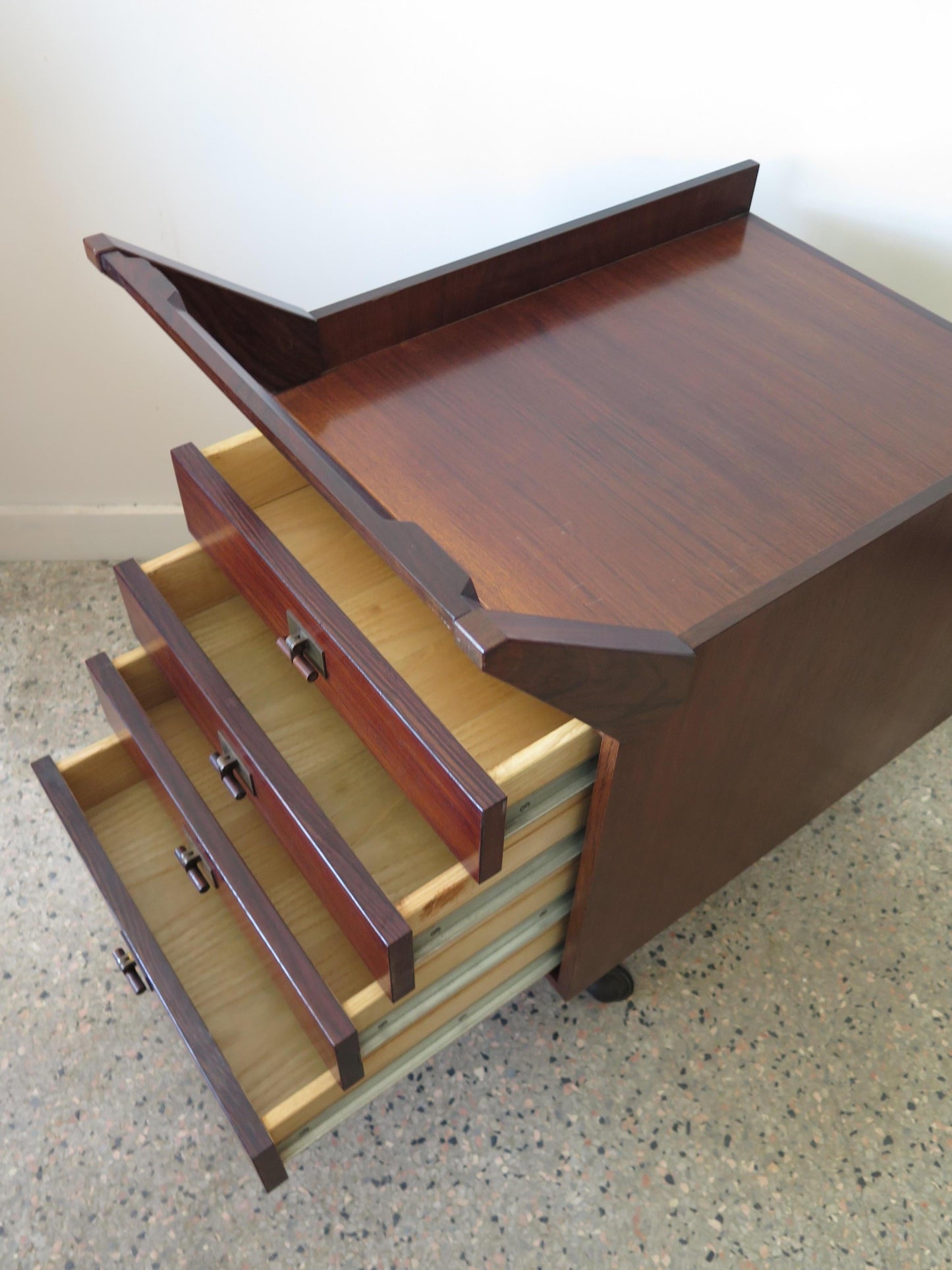 Frisman Vintage Italian Cabinet or Small Chest of Drawers by Franco Albini ca' 1950s