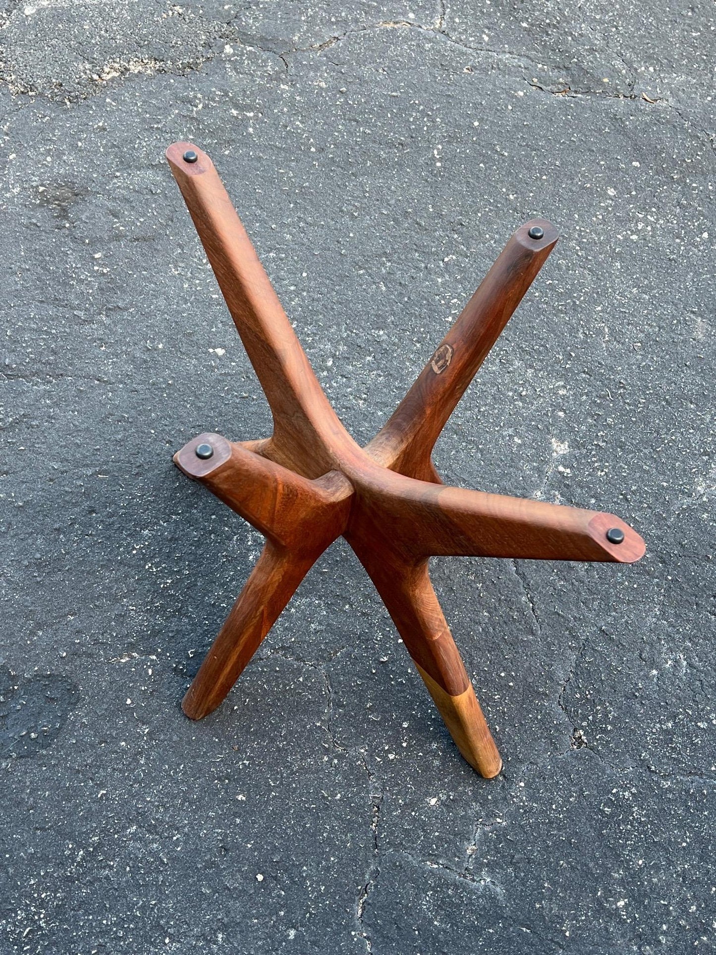 Frisman Vintage Adrian Pearsall "Jacks" Side Table in Walnut