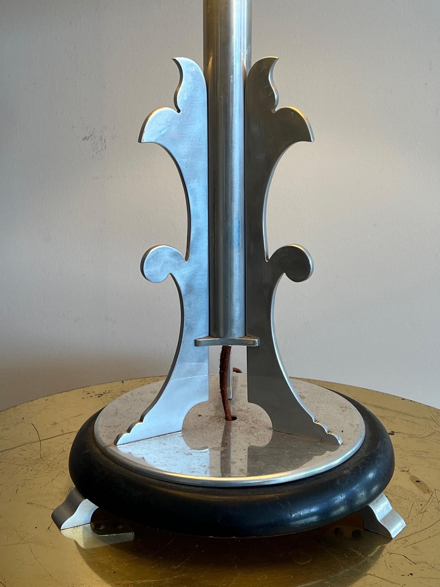 Frisman Vintage Art Deco Machine Age Table Lamp
