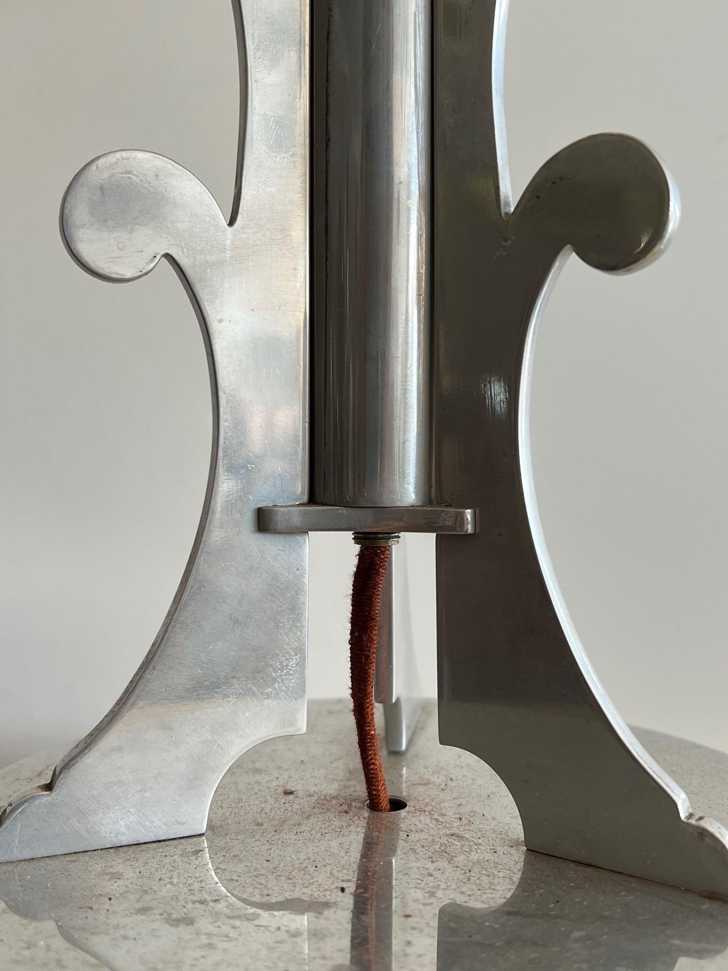 Frisman Vintage Art Deco Machine Age Table Lamp