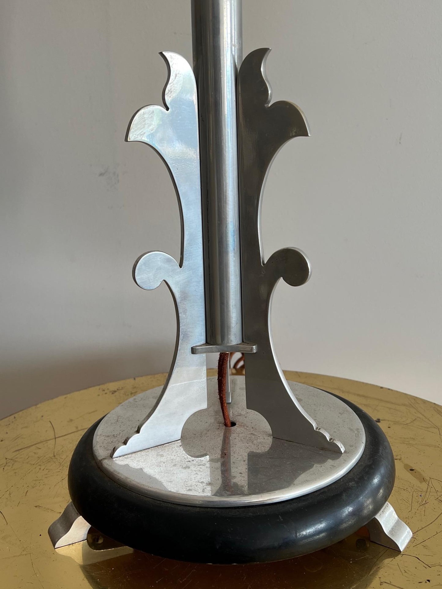 Frisman Vintage Art Deco Machine Age Table Lamp