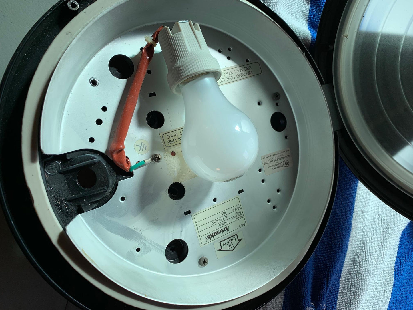 Frisman Vintage Set of Seven Pantarei Wall Lights by Ernesto Gismondi Artemide