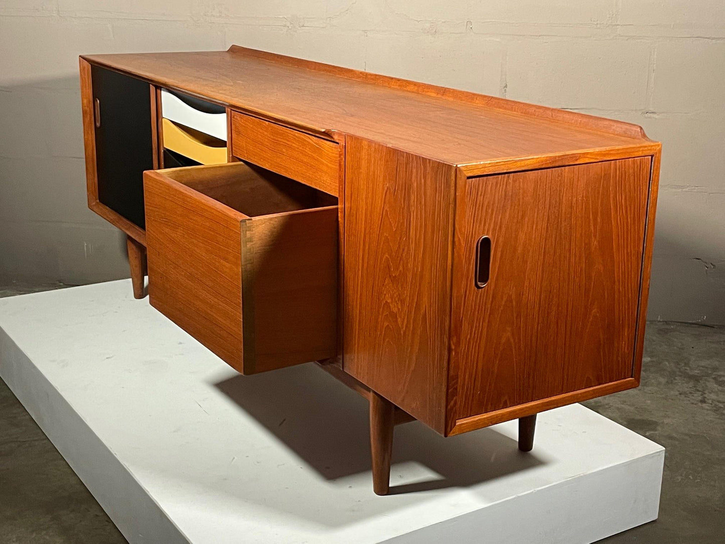 Frisman Vintage Rare Arne Vodder Danish Teak Credenza