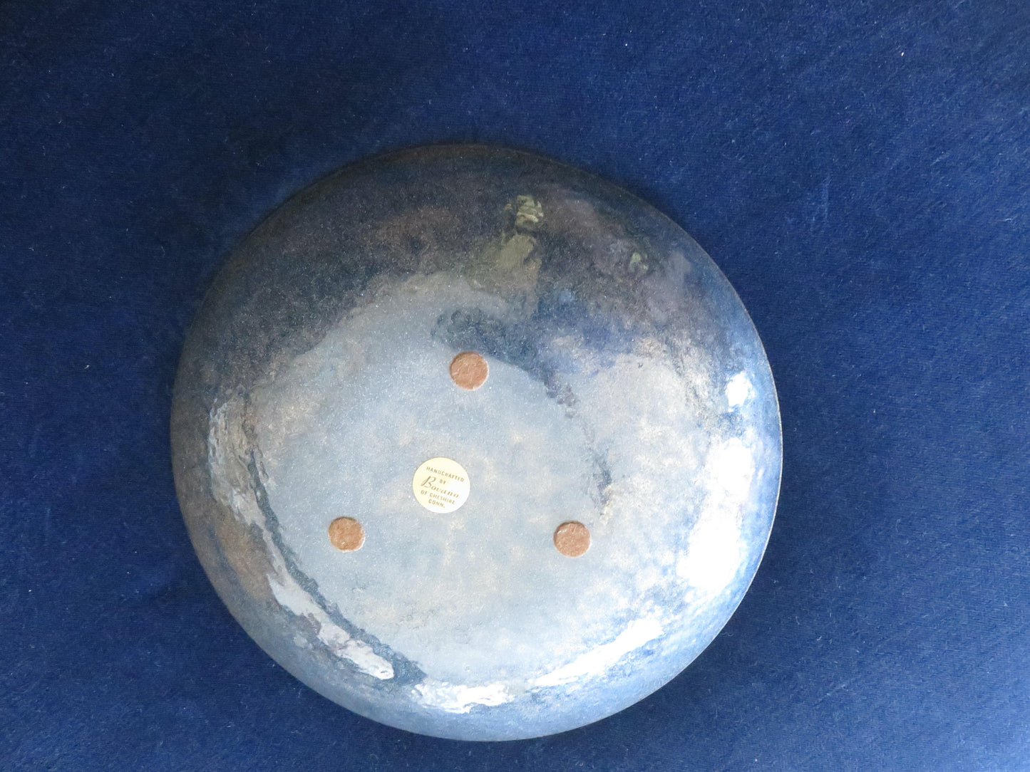 Frisman Vintage Unusual Enamel Bowl by Bovano