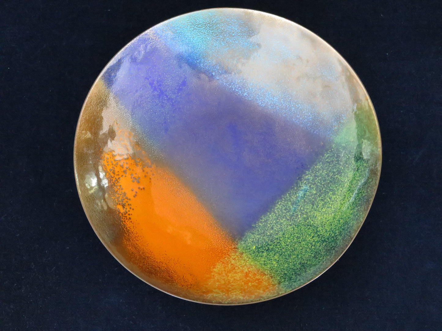 Frisman Vintage Unusual Enamel Bowl by Bovano