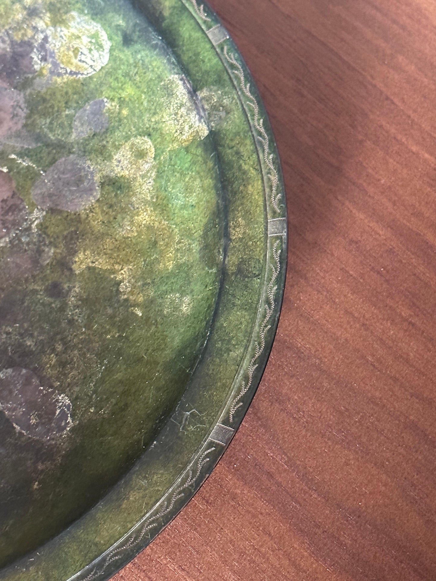Frisman Vintage 1960s Modernist Bronze Low Bowl, Sweden