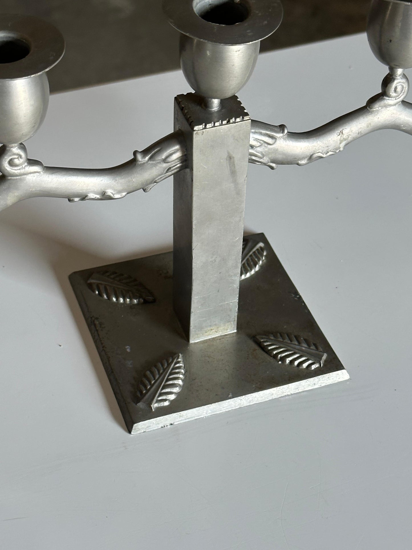 Frisman Vintage Björn Trägårdh for Svenskt Tenn Candelabra in Pewter
