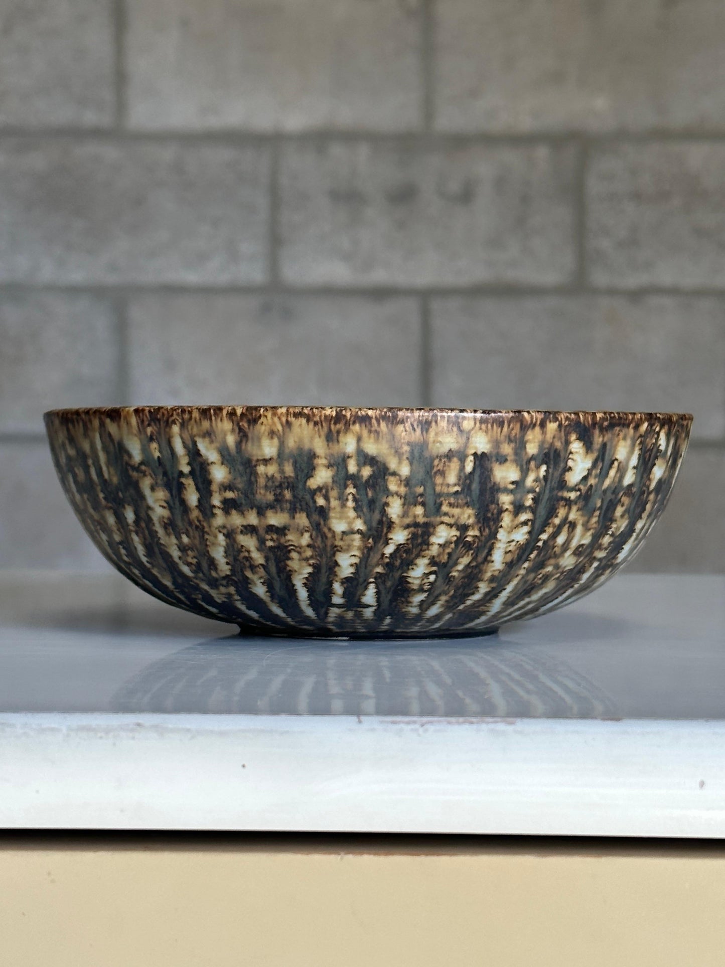 Frisman Vintage Gunnar Nylund for Rörstrand Stoneware Bowl