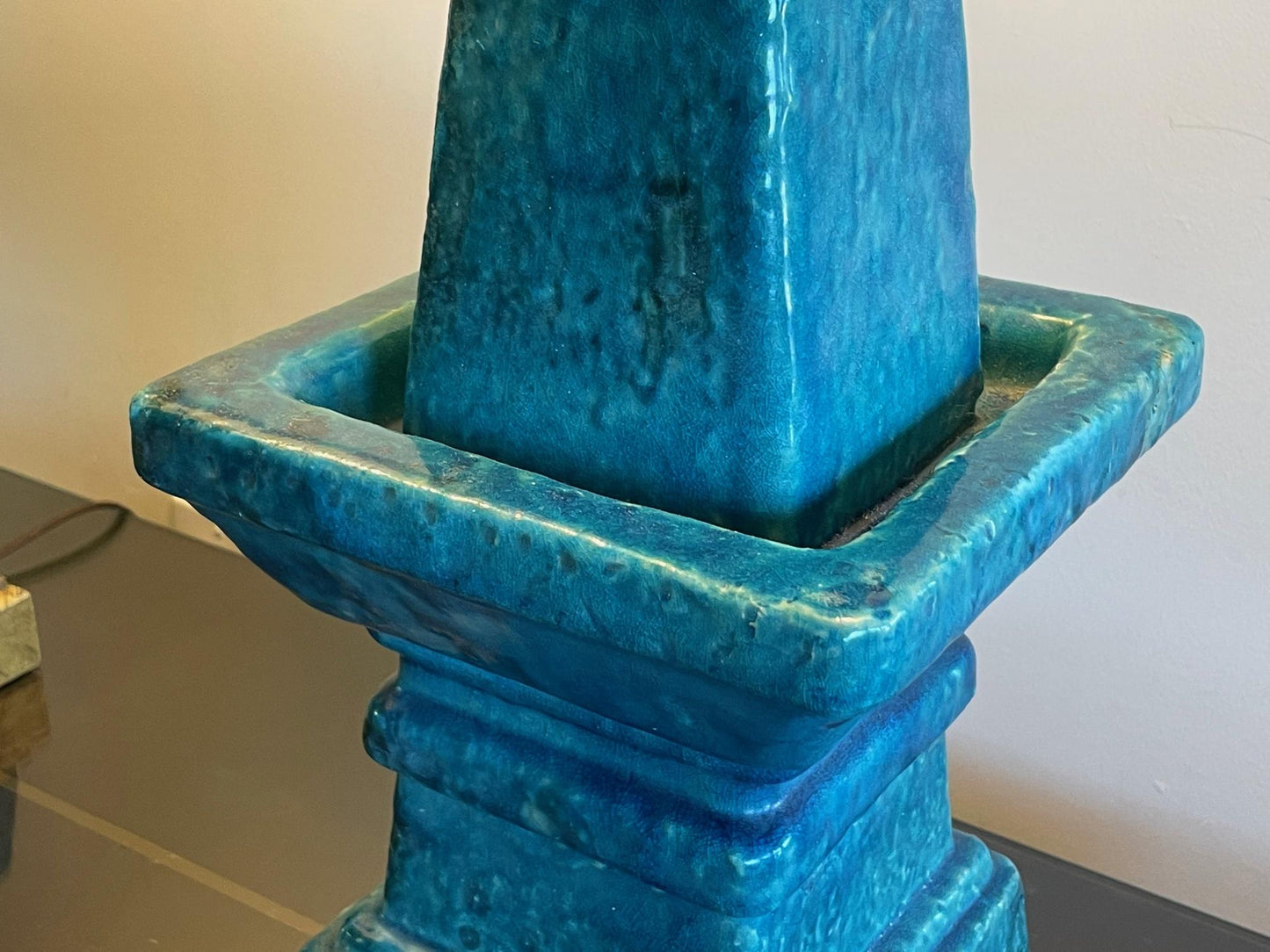 Frisman Vintage Pair of Architectural Bitossi Lamps