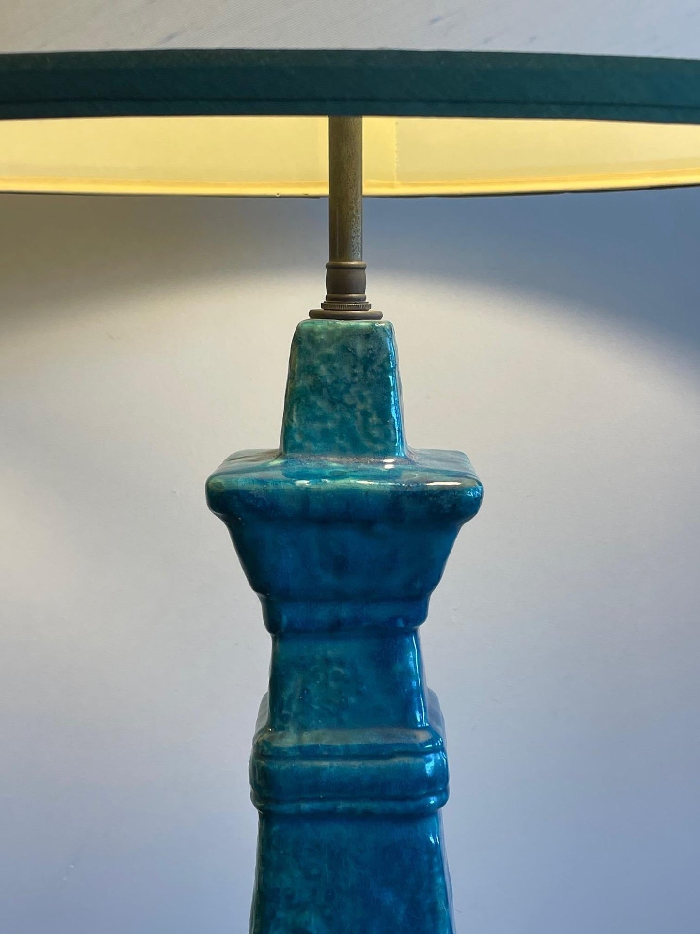 Frisman Vintage Pair of Architectural Bitossi Lamps