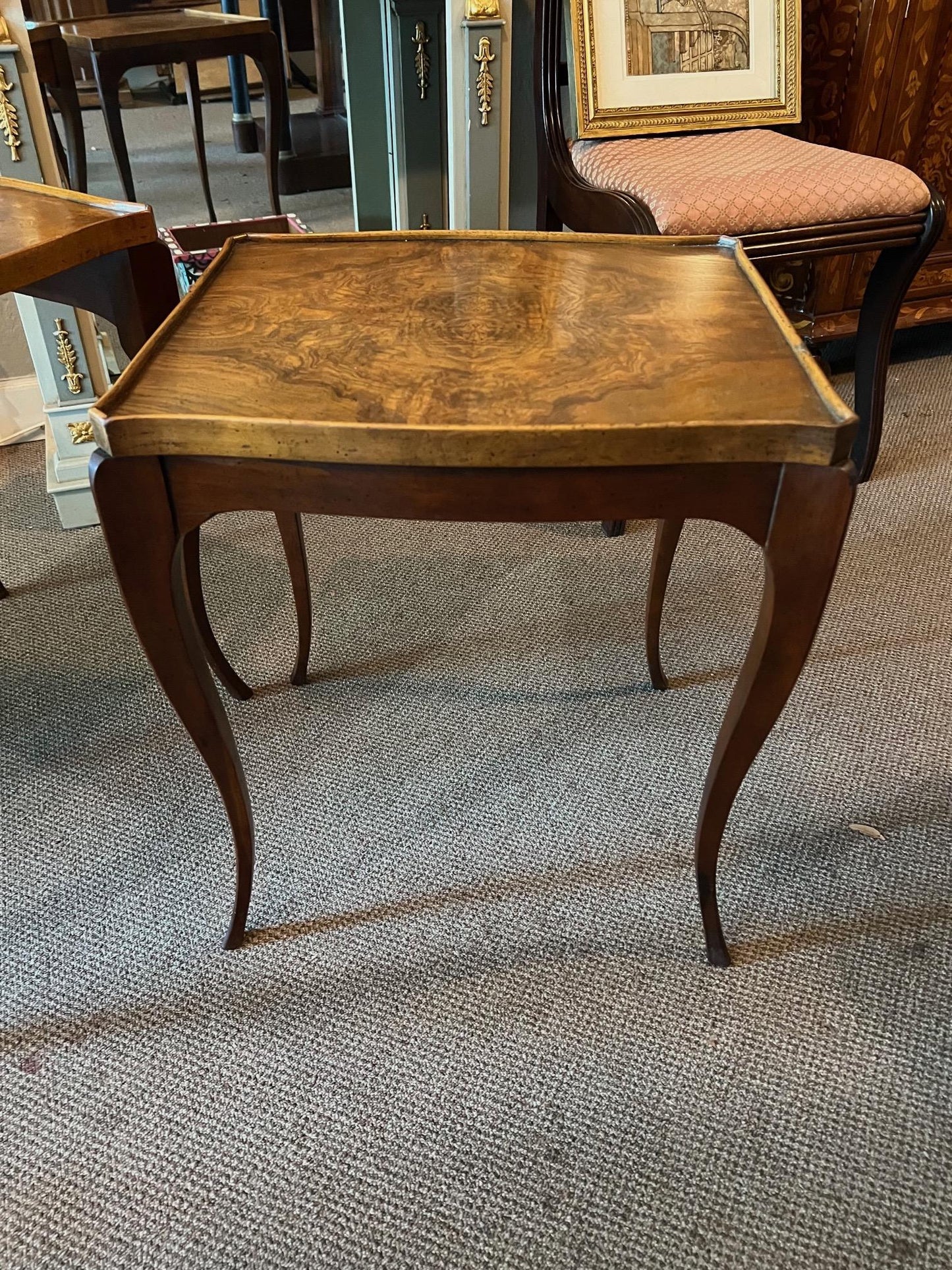Frisman Vintage Two Nesting Tables by Baker Furniture