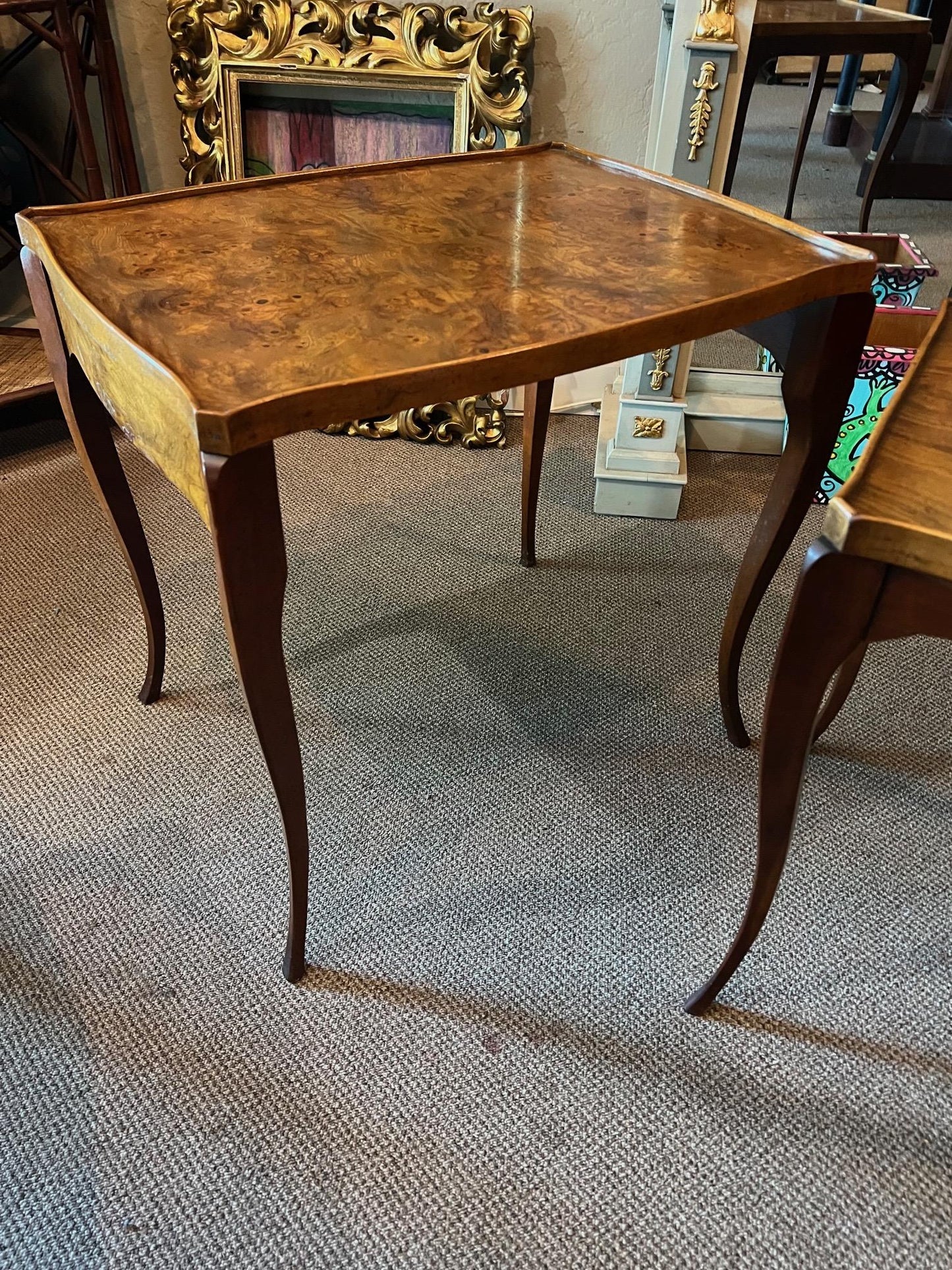 Frisman Vintage Two Nesting Tables by Baker Furniture
