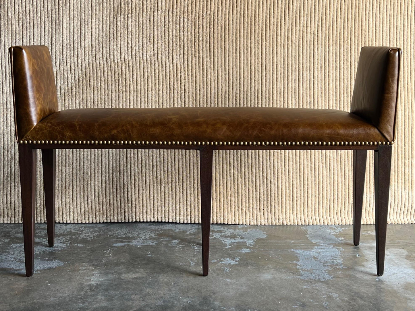 Frisman Vintage Long Bermuda Bench By Edward Wormley