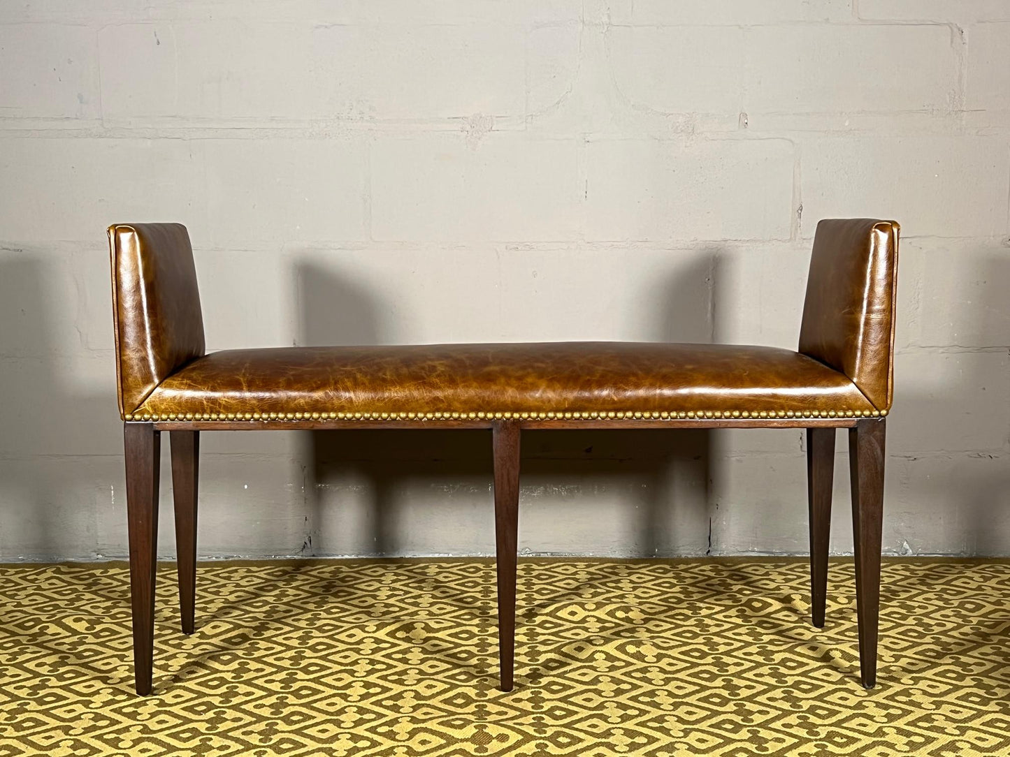 Frisman Vintage Long Bermuda Bench By Edward Wormley