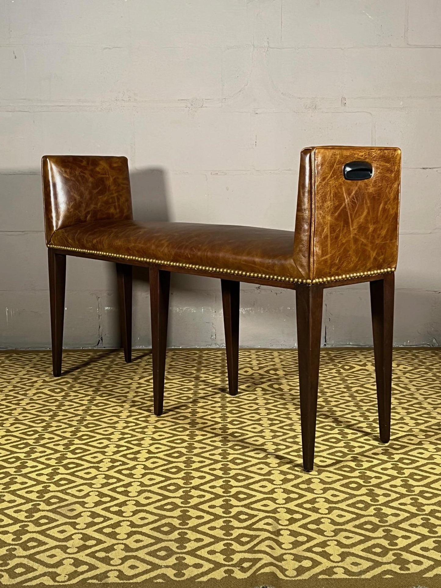 Frisman Vintage Long Bermuda Bench By Edward Wormley