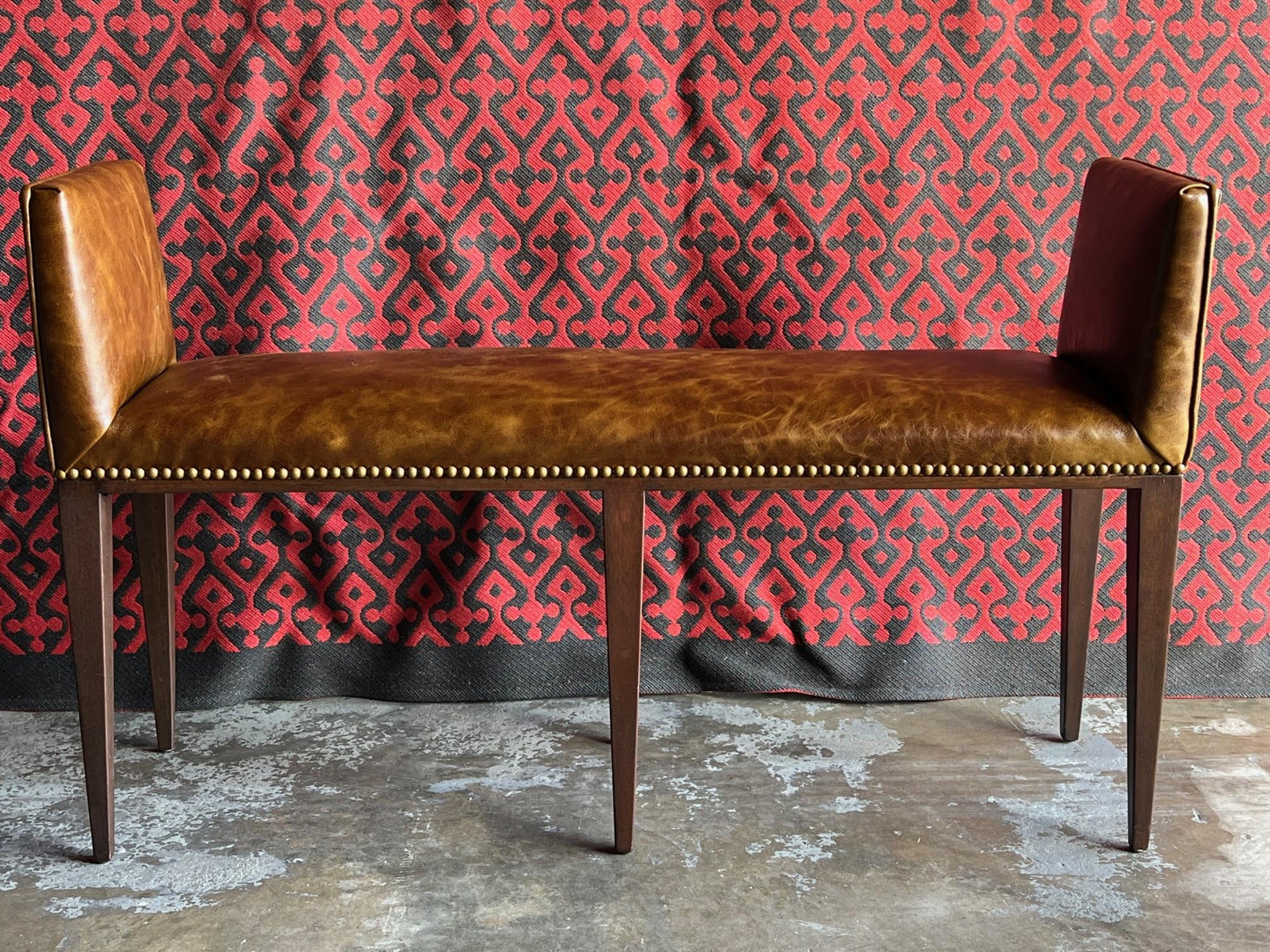 Frisman Vintage Long Bermuda Bench By Edward Wormley