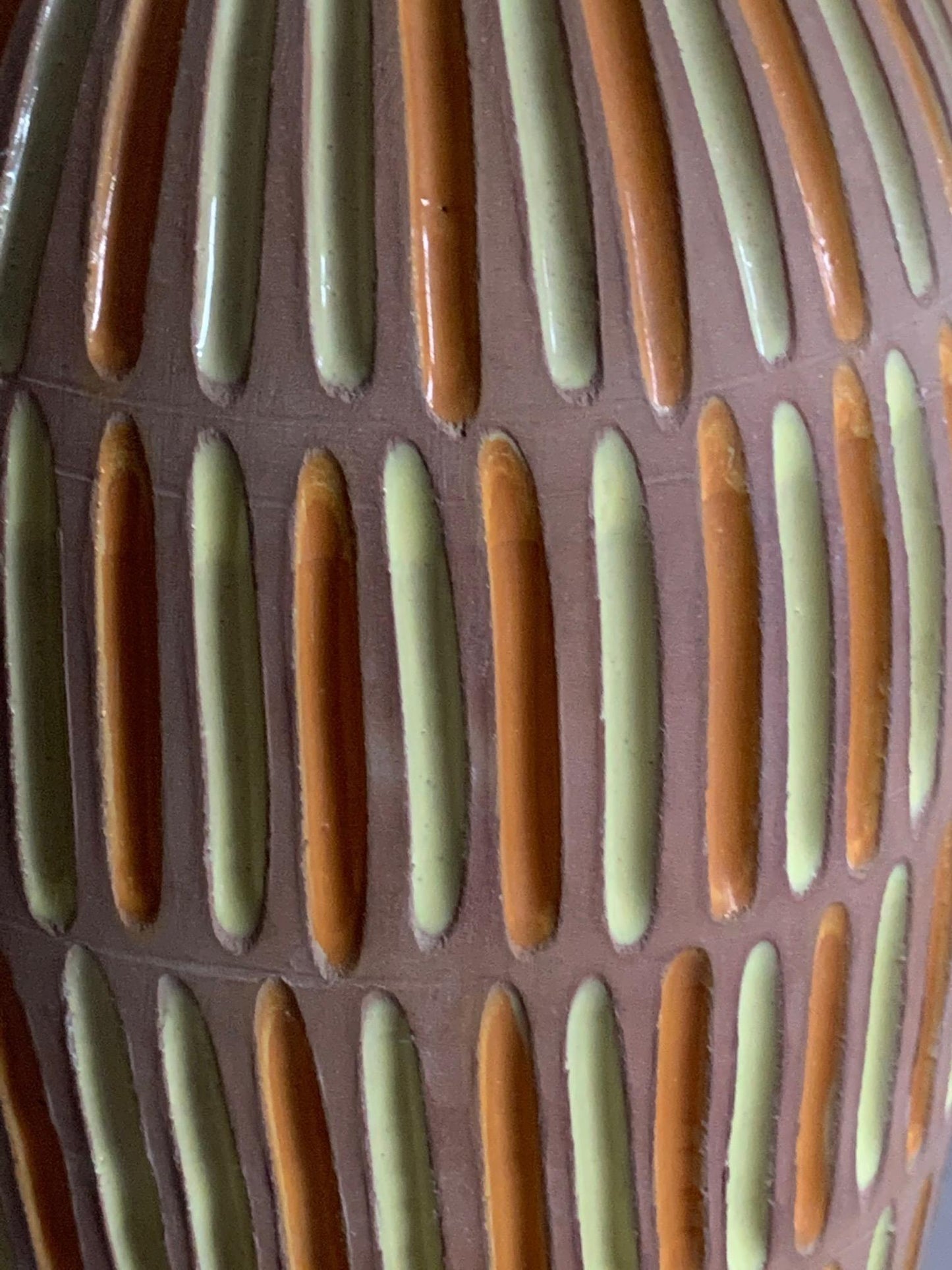 Frisman Vintage Unusual Ceramic Lamp by Raymor