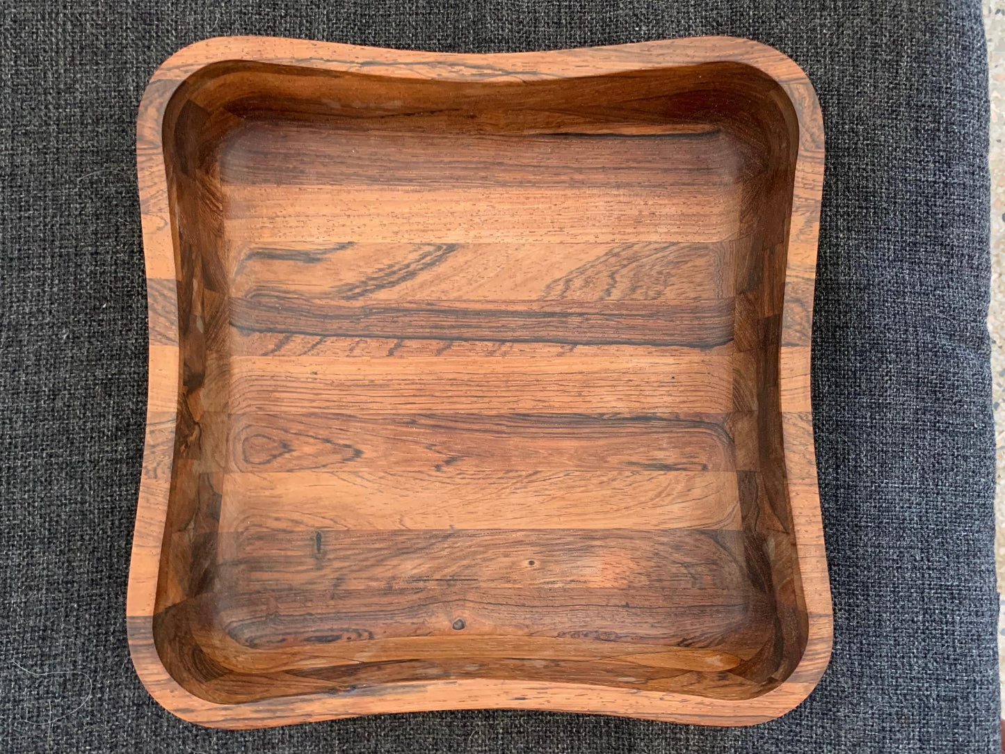 Frisman Vintage Large Rosewood Serving Set by Laurids Lonborg, Denmark