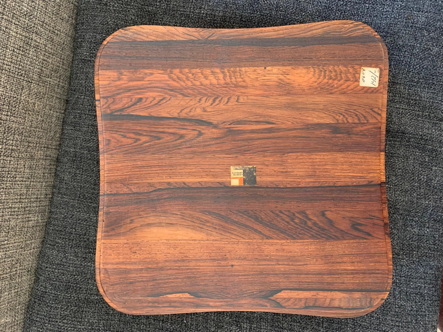 Frisman Vintage Large Rosewood Serving Set by Laurids Lonborg, Denmark