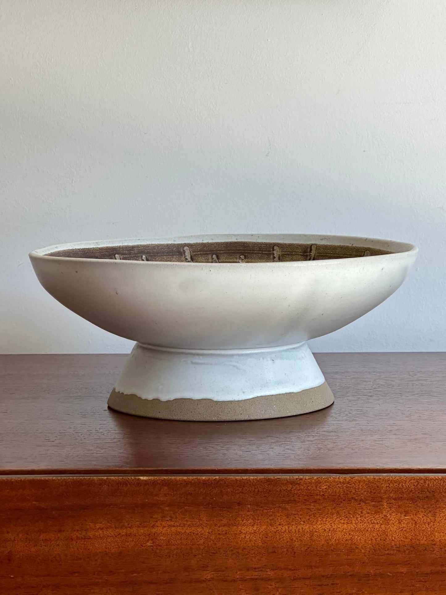 Frisman Vintage Jane and Gordon Martz Footed Bowl for Marshall Studios
