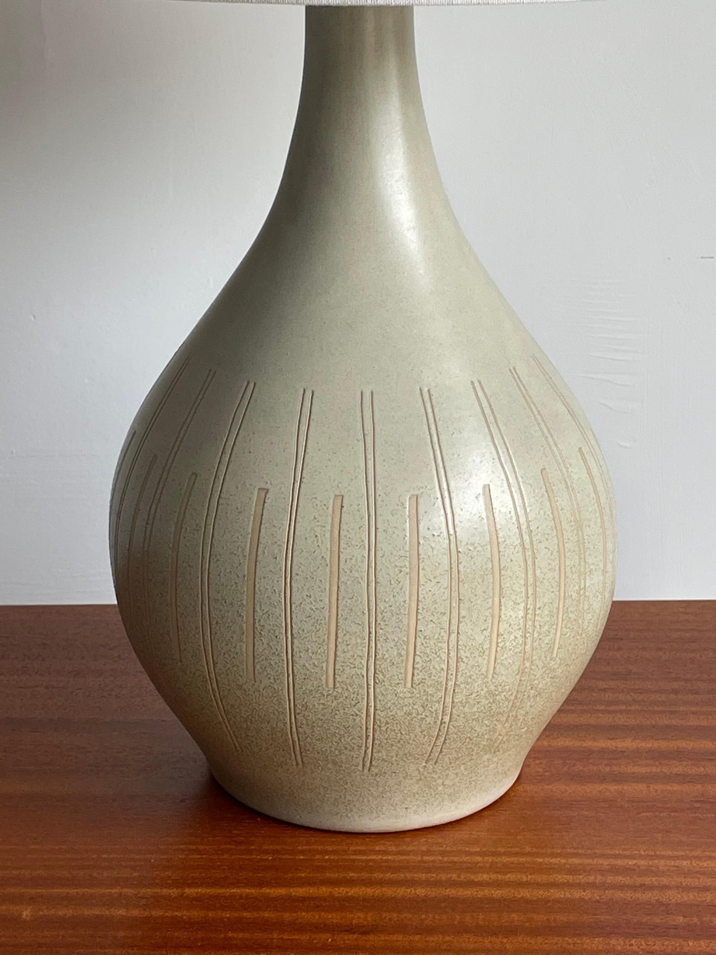 Frisman Vintage Jane and Gordon Martz Ceramic Table Lamp for Marshall Studios