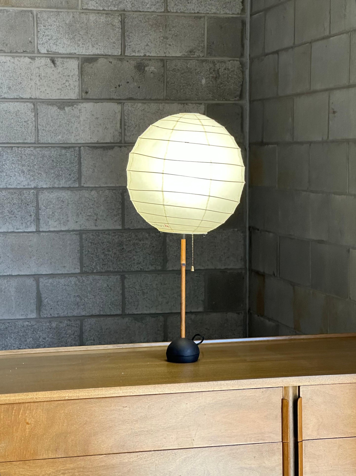 Frisman Vintage Early Isamu Noguchi Akari Table Lamp BB1-30dd