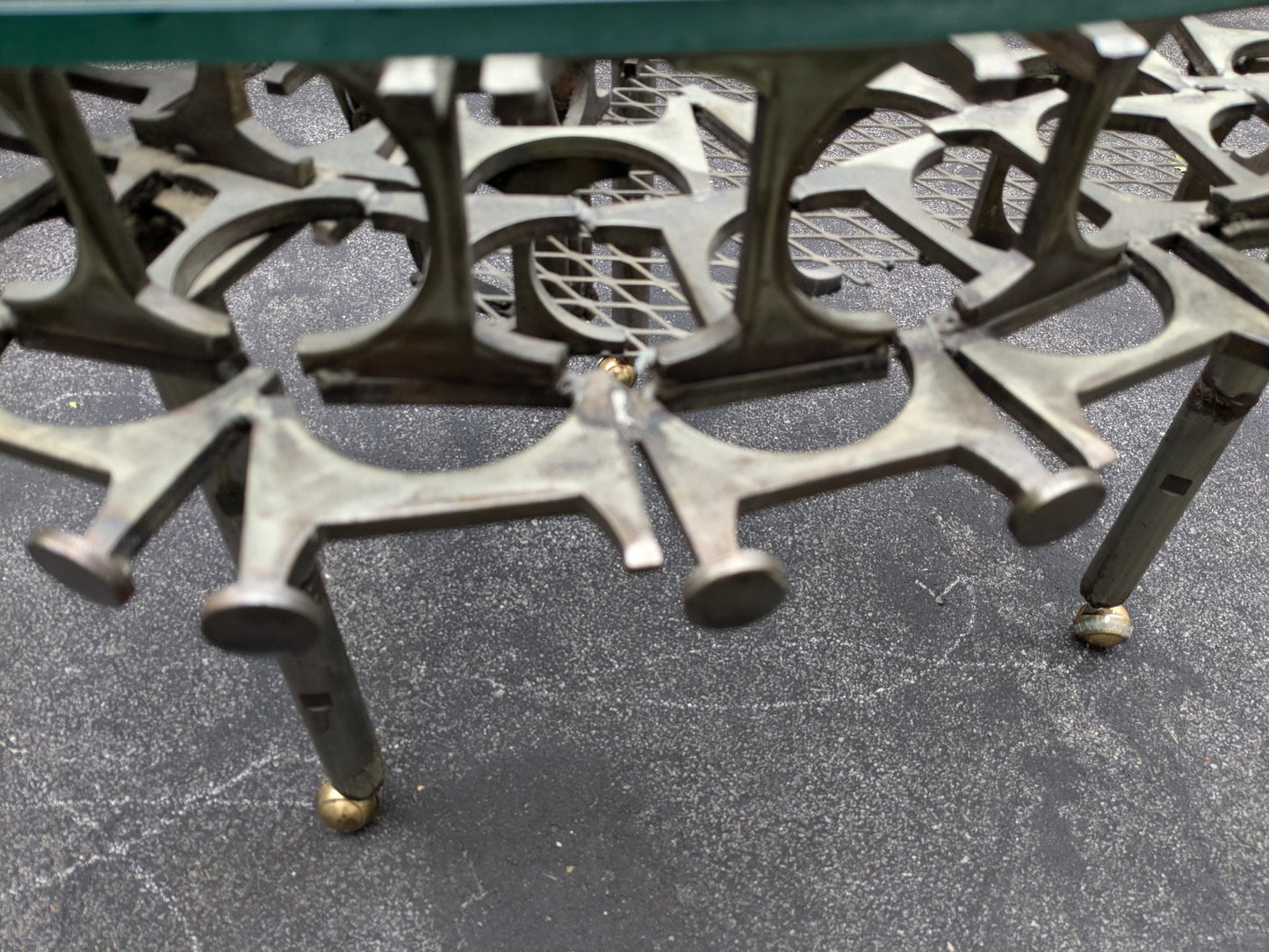 Frisman Vintage Unique Brutalist Coffee Table Sculpture By Colbert Collins 1976