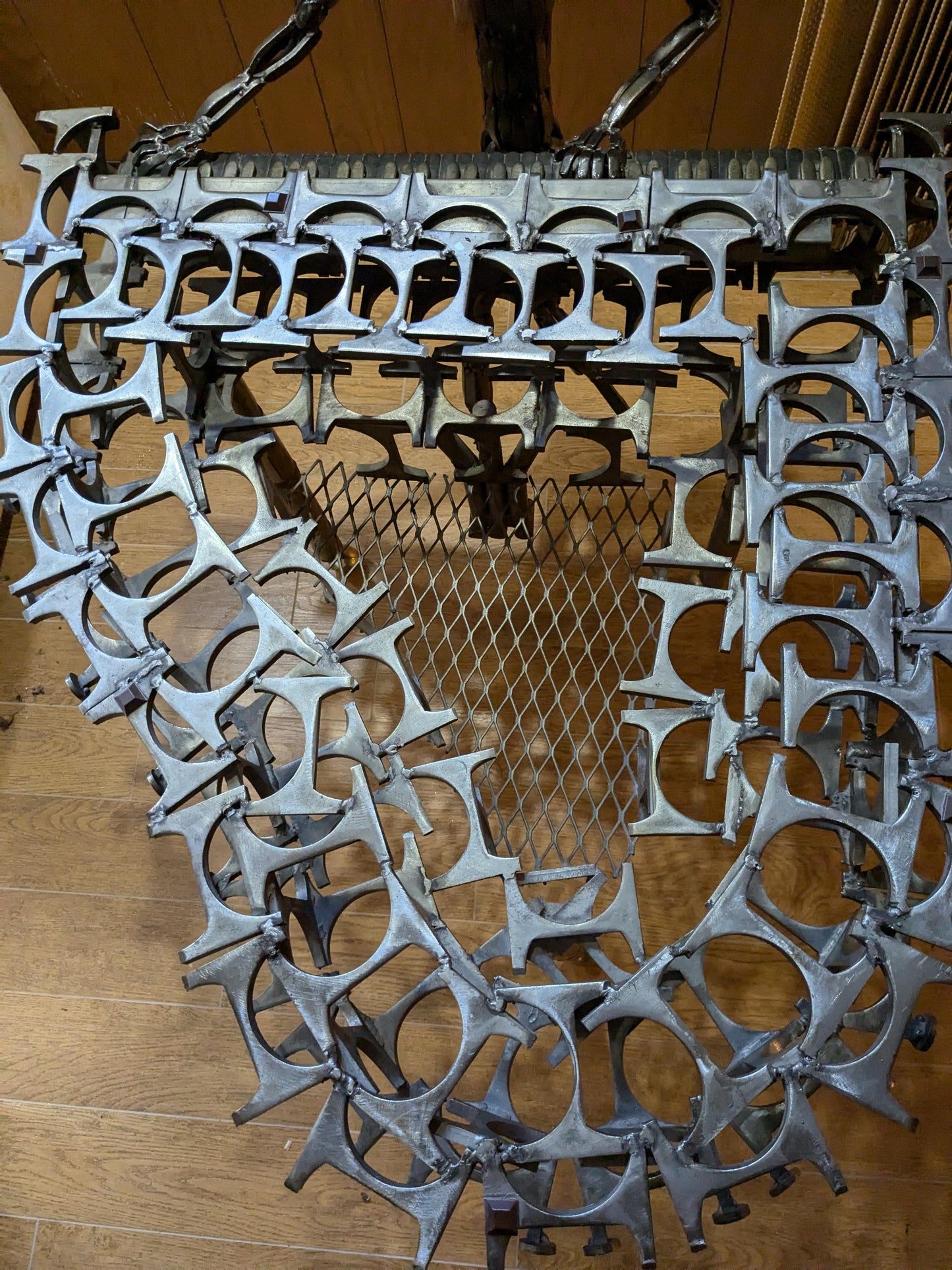 Frisman Vintage Unique Brutalist Coffee Table Sculpture By Colbert Collins 1976