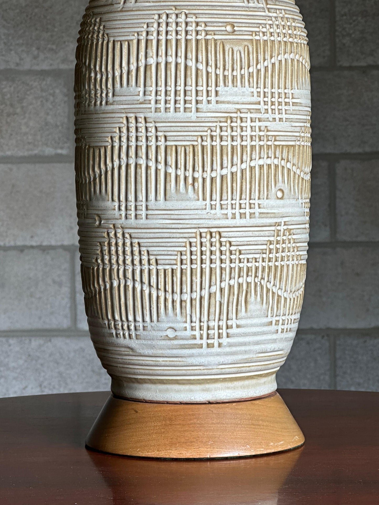 Frisman Vintage Large Table Lamp Designed by Lee Rosen for Design Technics